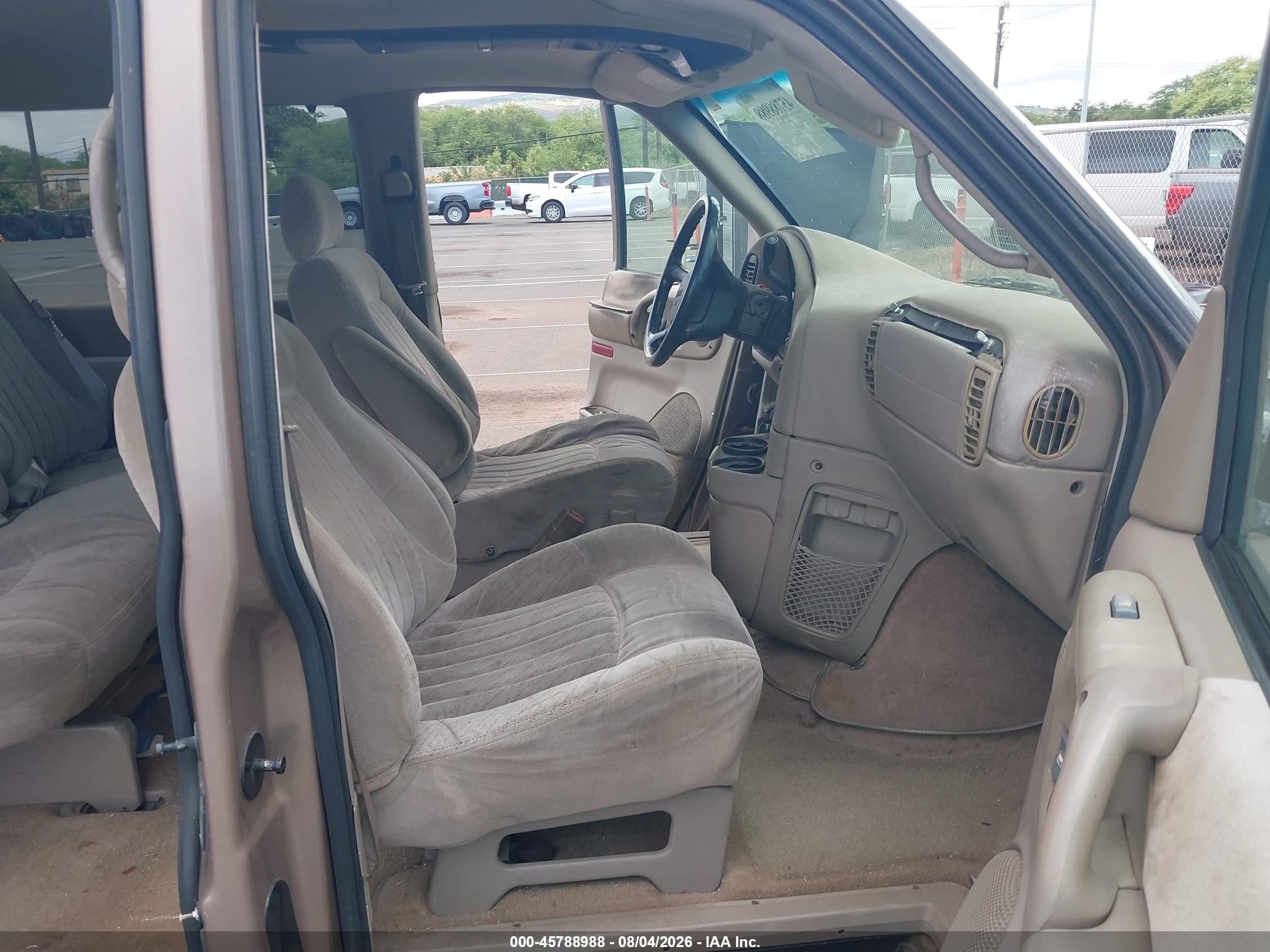 2003 Gmc Safari Passenger   Brown vin: 1GKDM19X13B502394