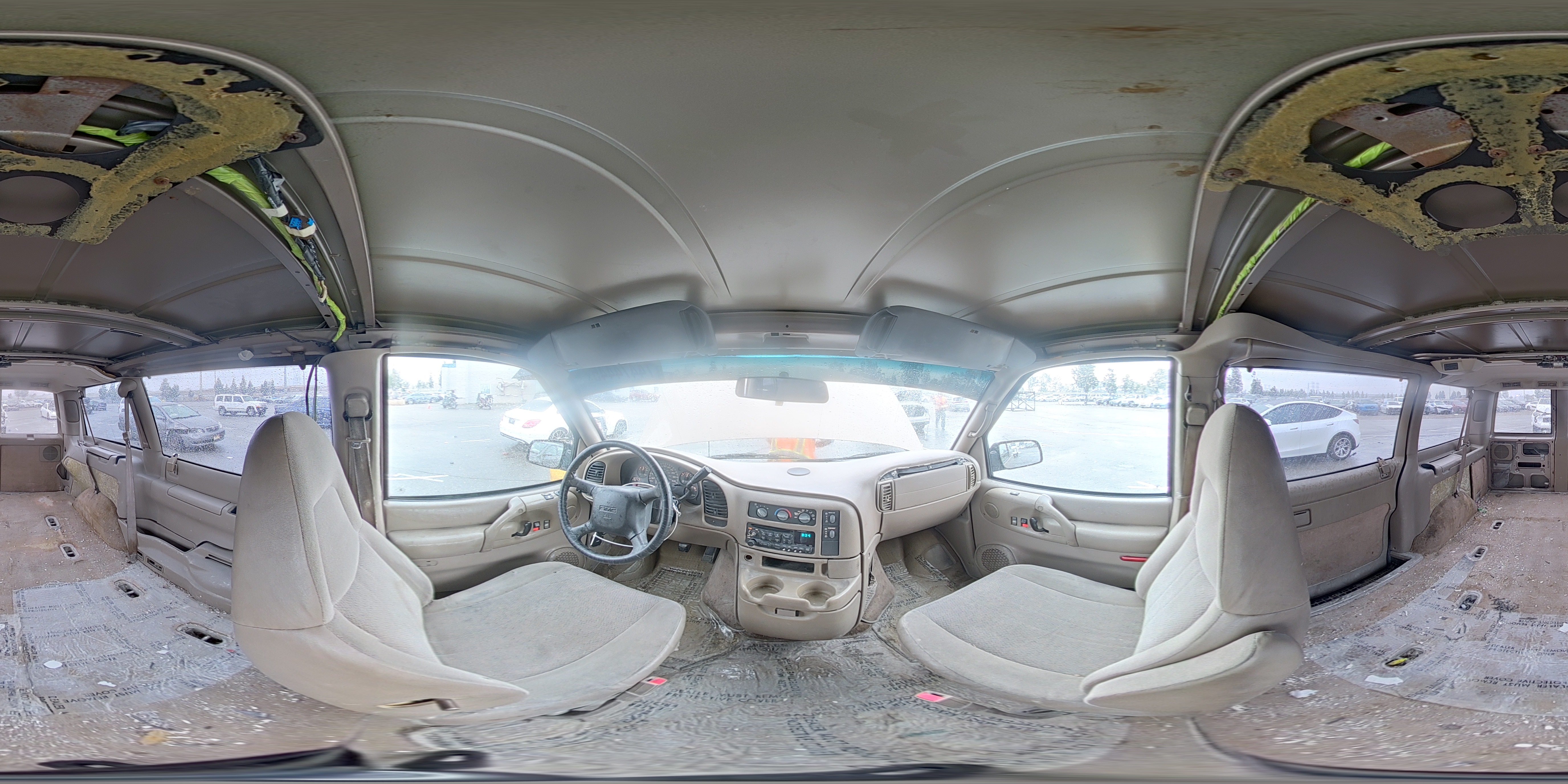 2005 Gmc Safari Xt Brown vin: 1GKDM19X15B500096