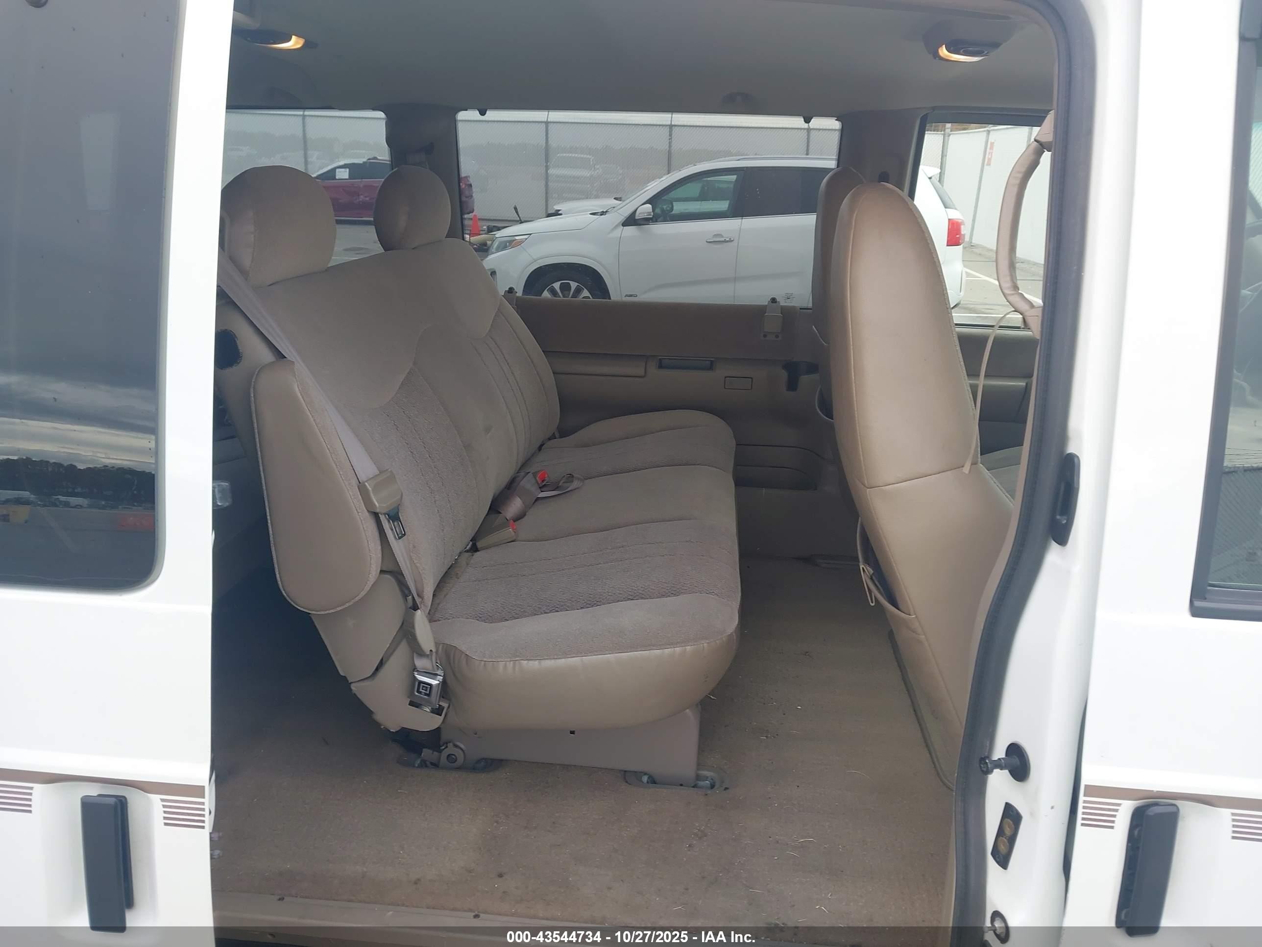 2005 Gmc Safari   White vin: 1GKDM19X15B503595