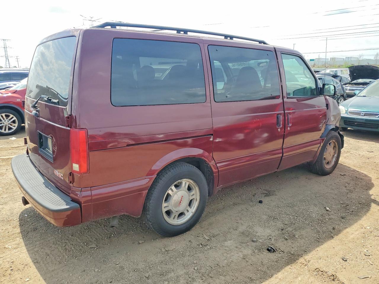 2005 Gmc Safari Xt Maroon vin: 1GKDM19X25B504710