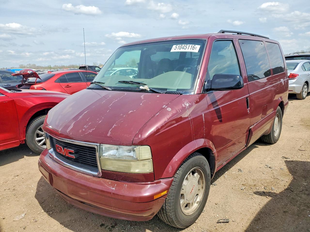 2005 Gmc Safari Xt Maroon vin: 1GKDM19X25B504710
