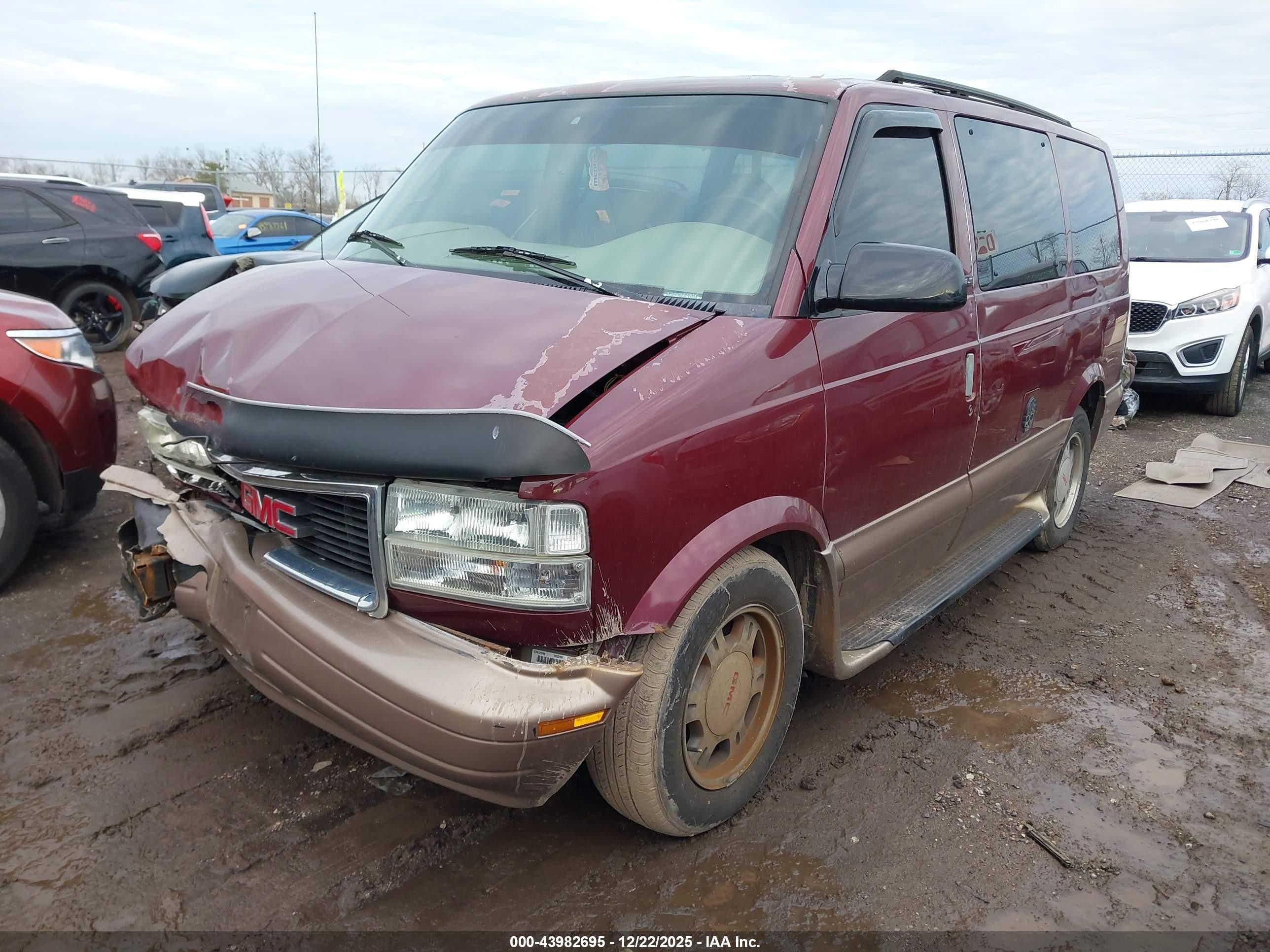 2004 Gmc Safari   Бордовый vin: 1GKDM19X64B507480