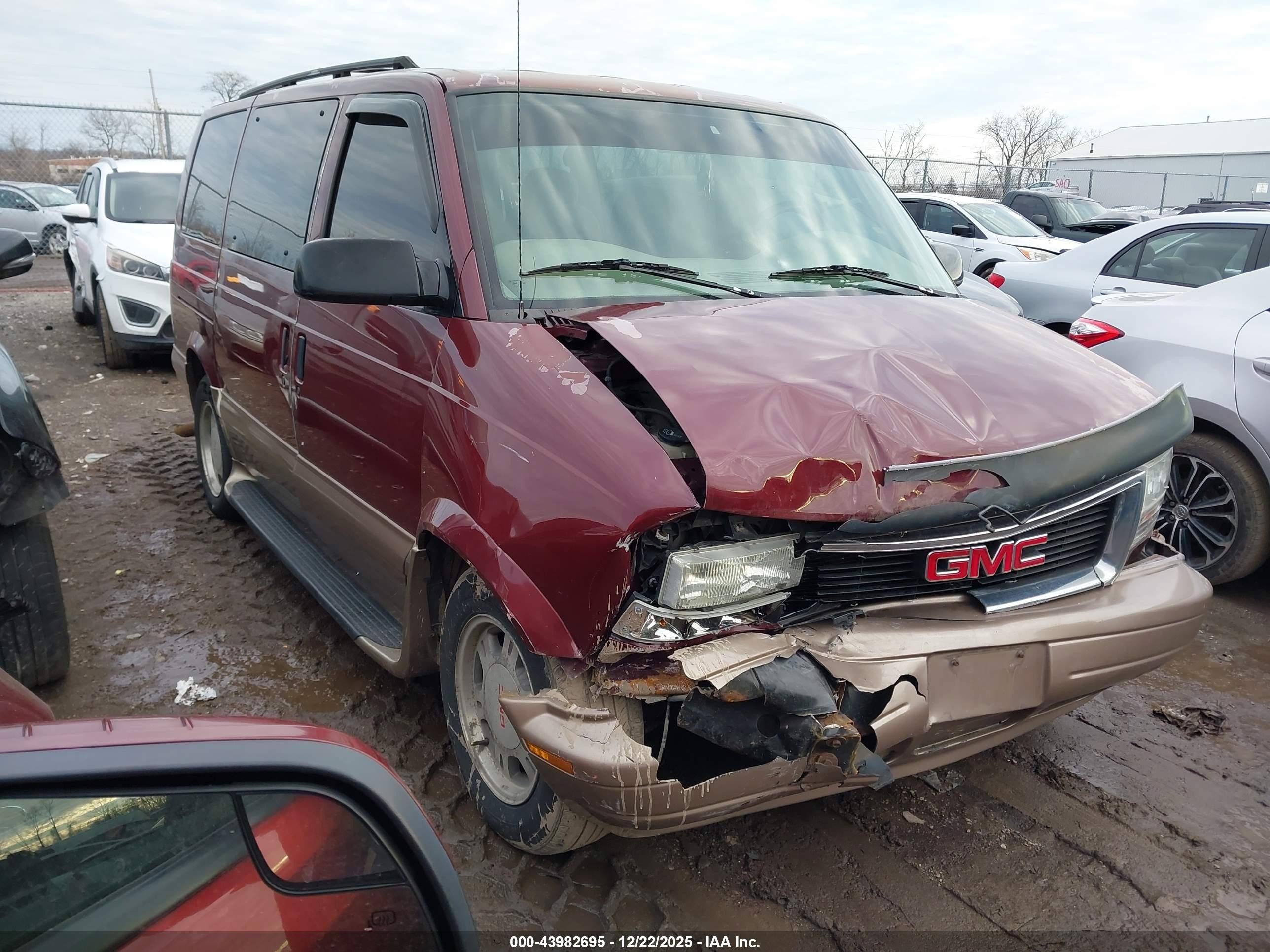 2004 Gmc Safari   Бордовый vin: 1GKDM19X64B507480