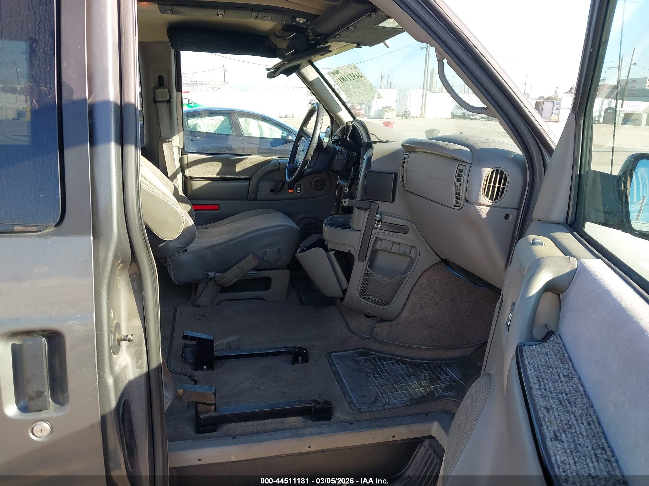 2005 Gmc Safari   Gray vin: 1GKDM19X95B505014