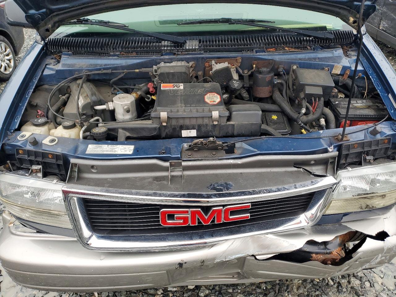 2005 Gmc Safari Xt Blue vin: 1GKDM19XX5B504504