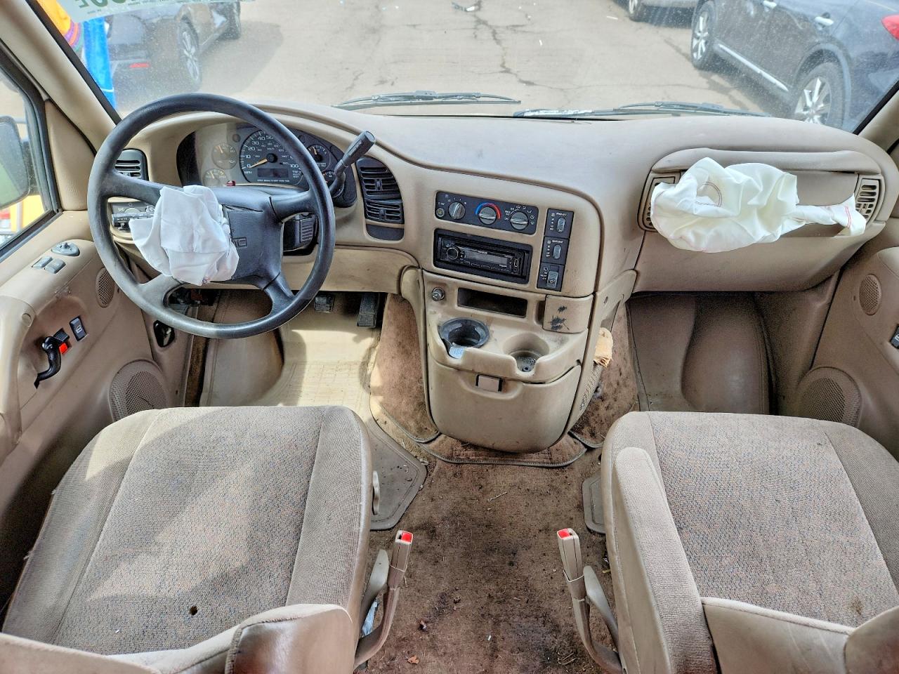 2005 Gmc Safari Xt White vin: 1GKDM19XX5B506656