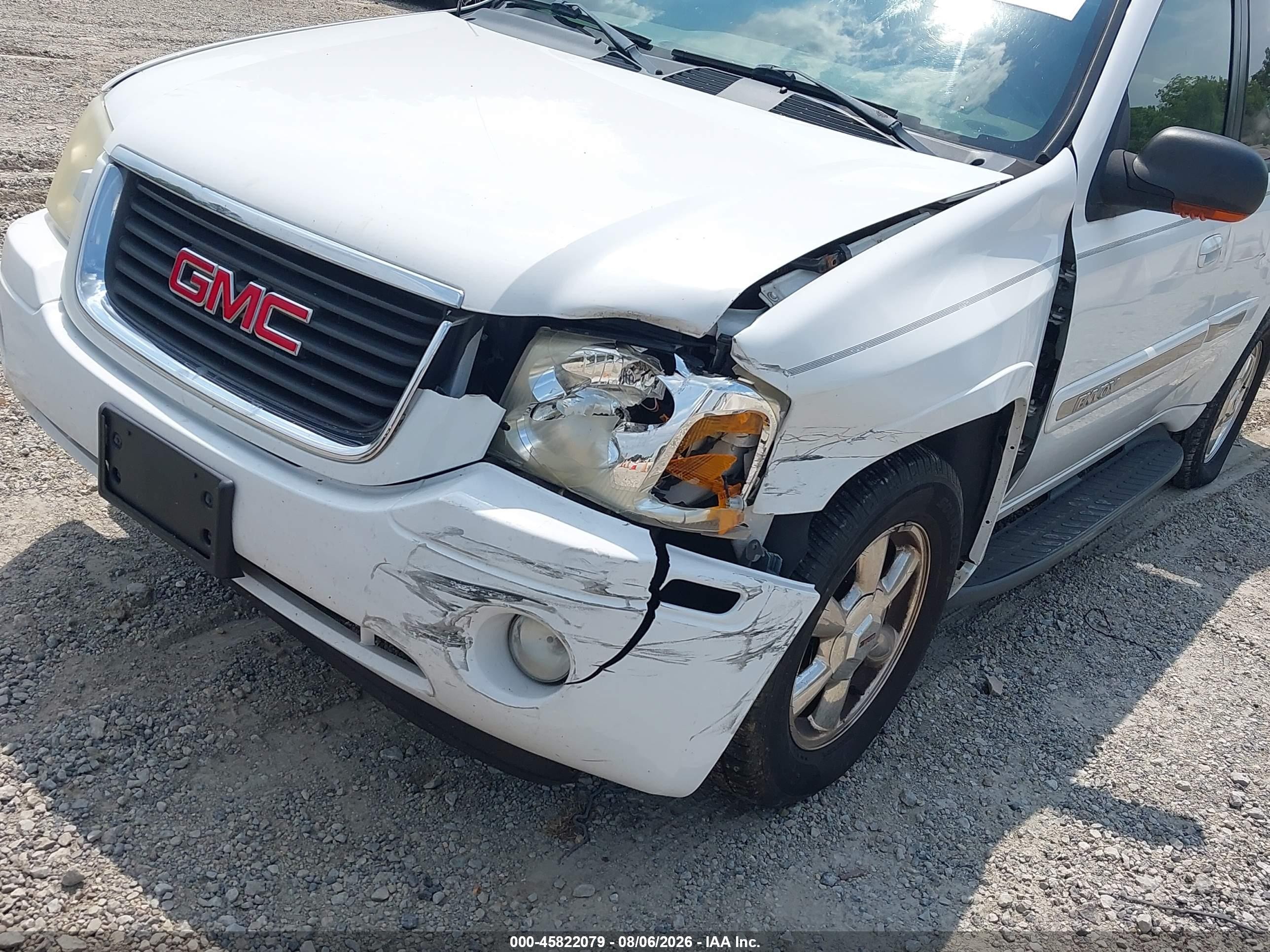 2003 Gmc Envoy Slt White vin: 1GKDS13S032122479