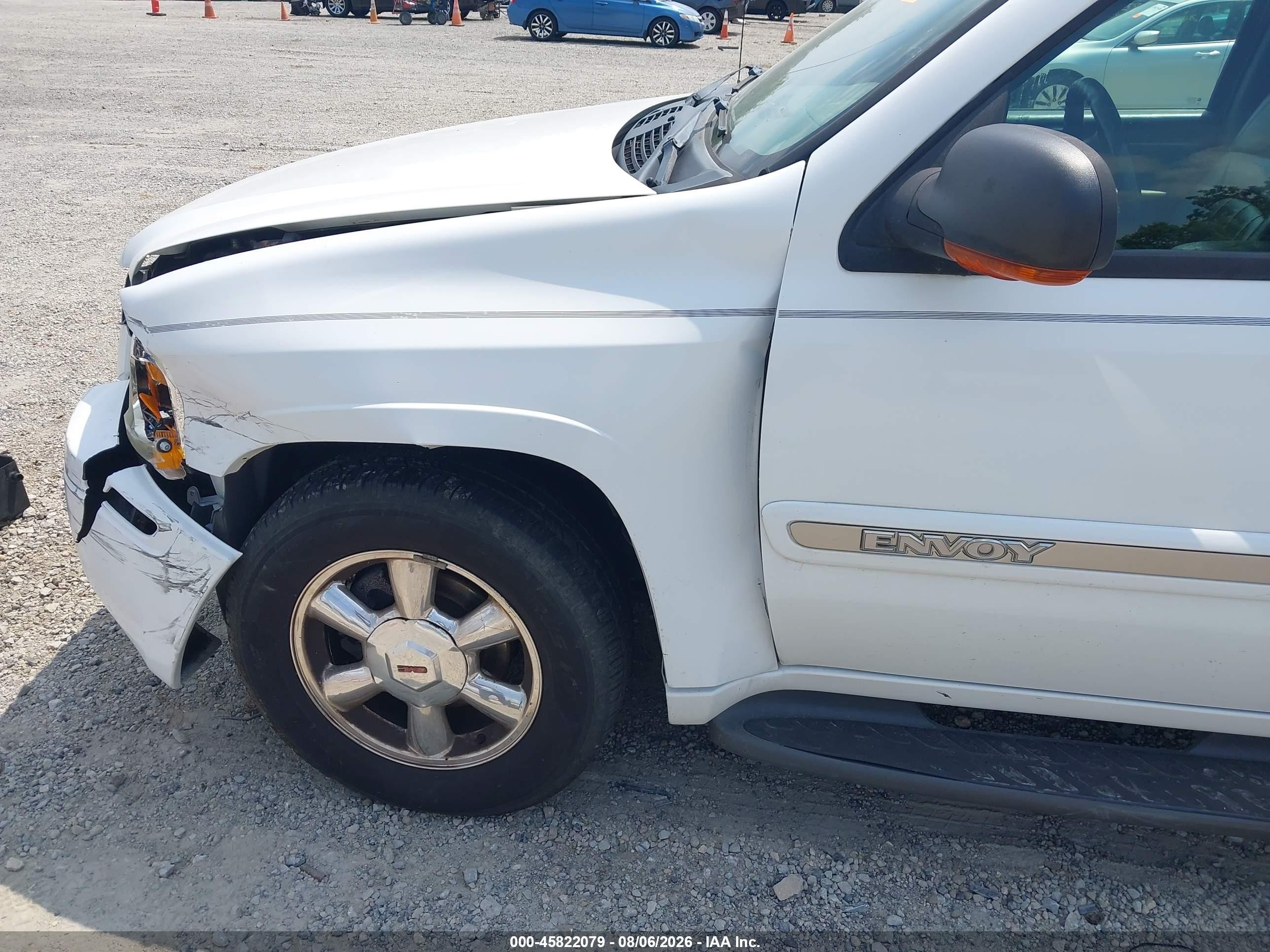 2003 Gmc Envoy Slt White vin: 1GKDS13S032122479