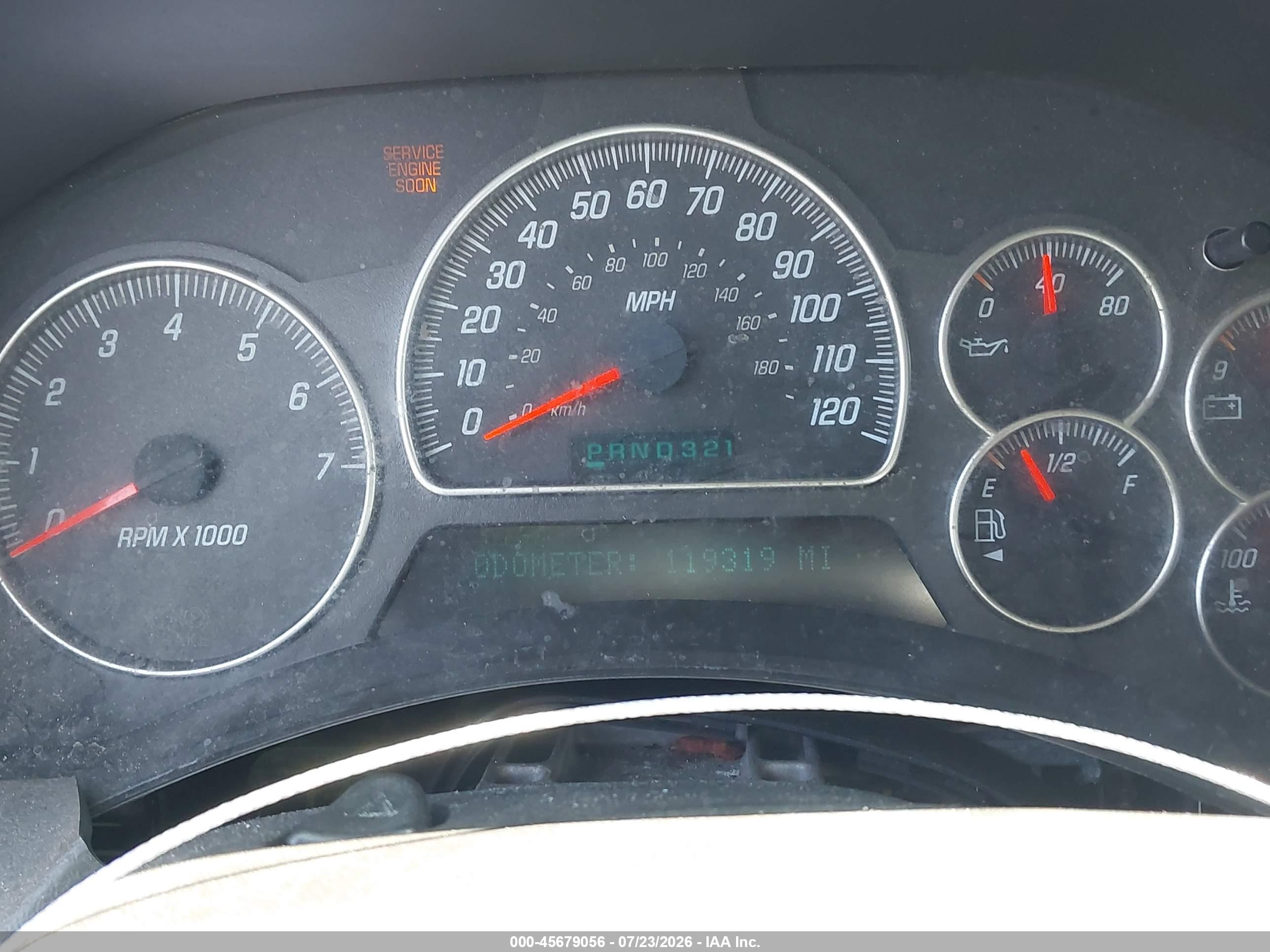 2003 Gmc Envoy Slt Gray vin: 1GKDS13S032187235