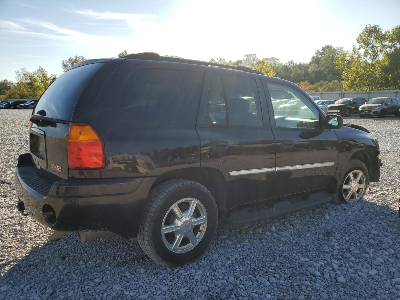 2008 Gmc Envoy Purple vin: 1GKDS13S082256657