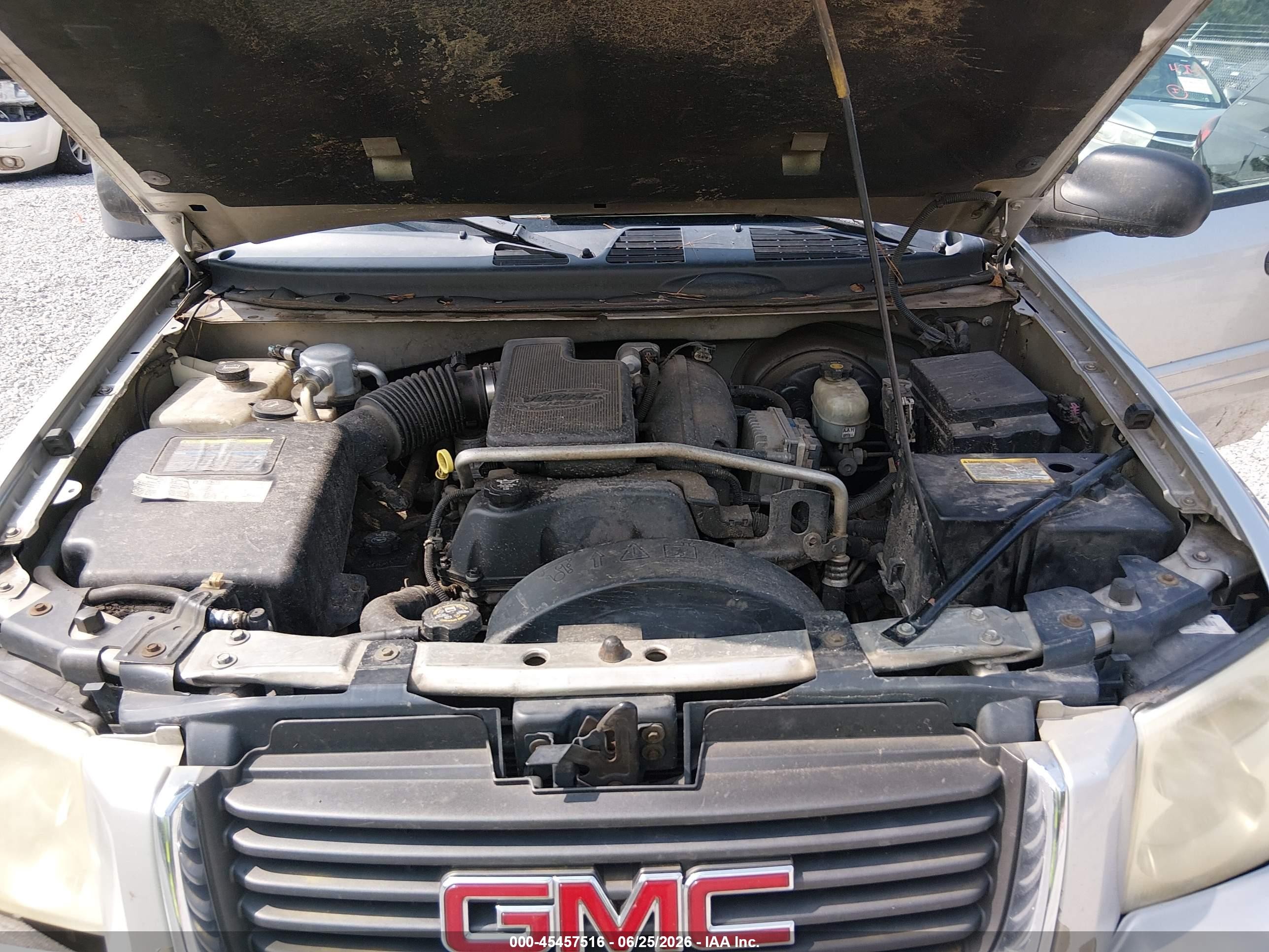 2004 Gmc Envoy Sle Silver vin: 1GKDS13S142136960