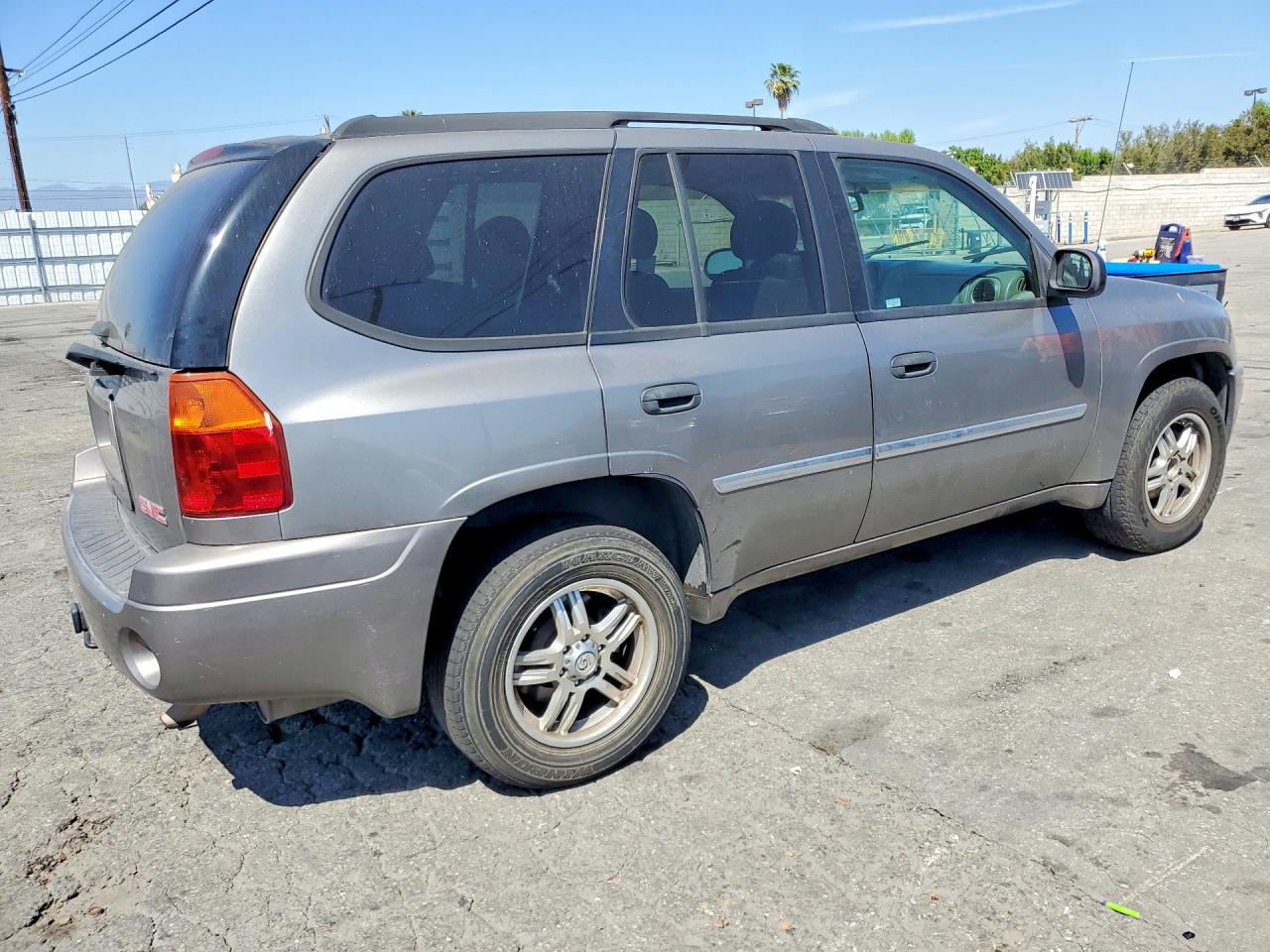2007 Gmc Envoy Gray vin: 1GKDS13S172104160