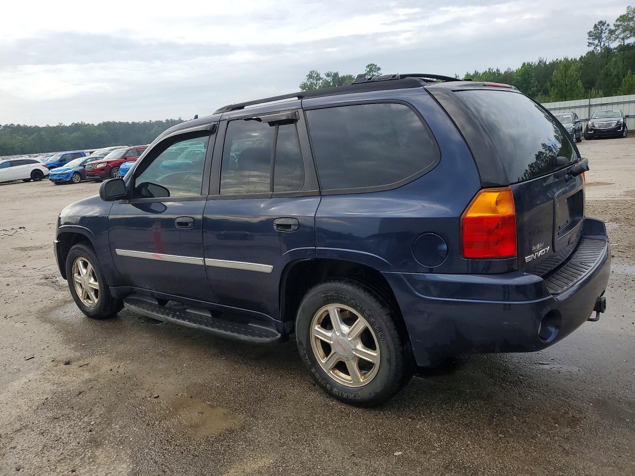 2008 Gmc Envoy Blue vin: 1GKDS13S182125690