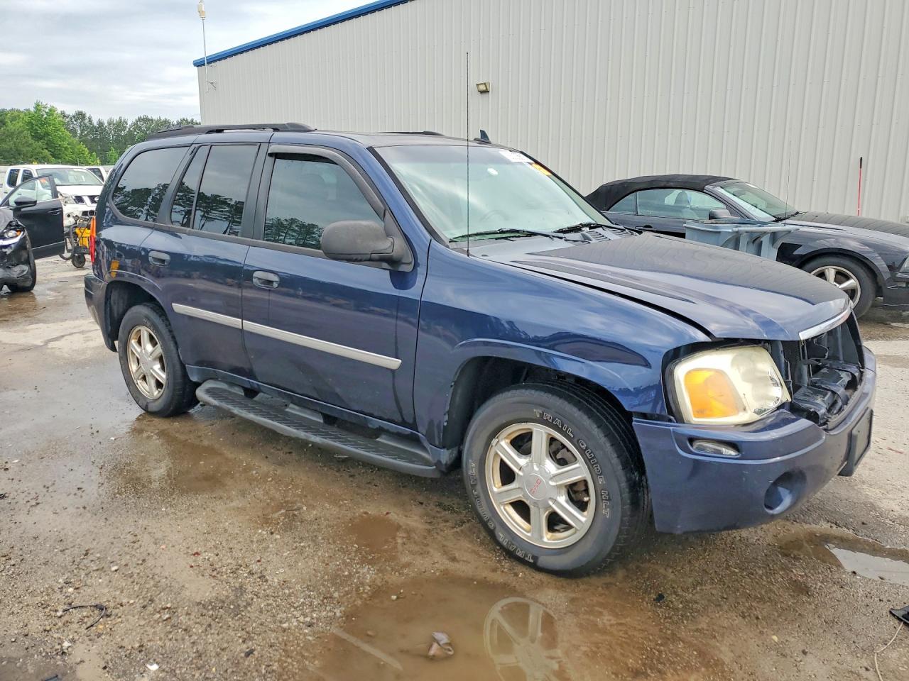 2008 Gmc Envoy Blue vin: 1GKDS13S182125690