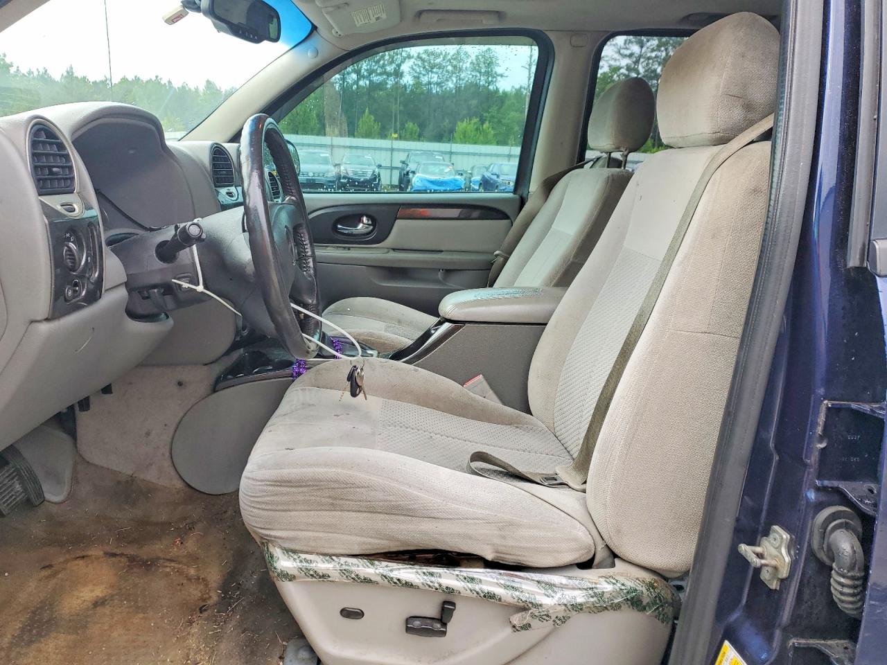 2008 Gmc Envoy Blue vin: 1GKDS13S182125690