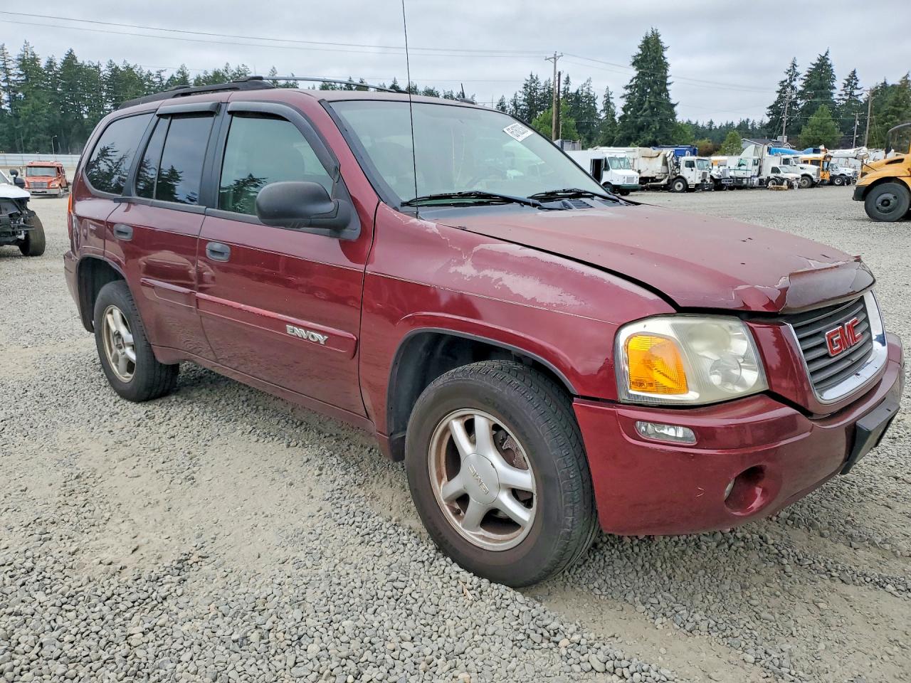 2005 Gmc Envoy Бордовый vin: 1GKDS13S252195131