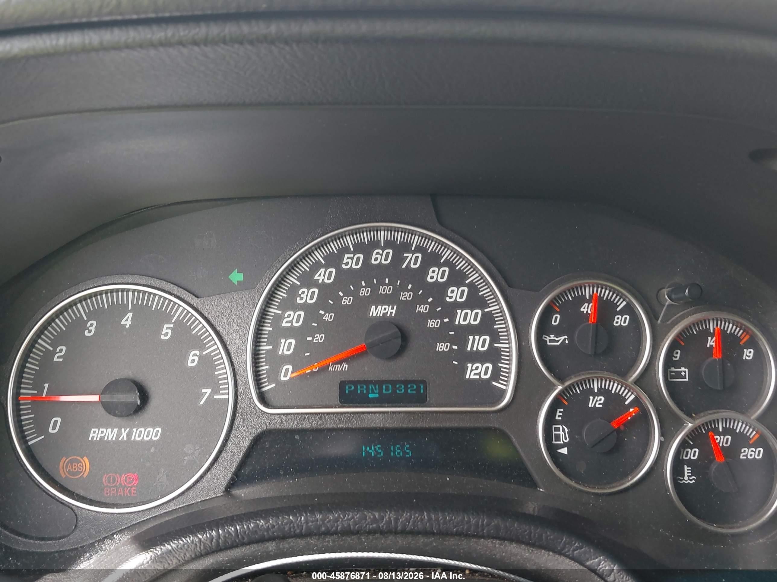 2005 Gmc Envoy Sle White vin: 1GKDS13S252212977