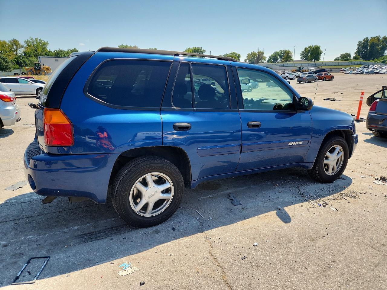 2005 Gmc Envoy Blue vin: 1GKDS13S352272007