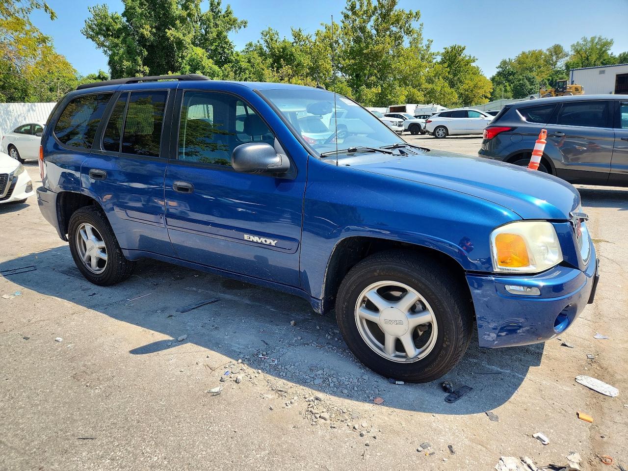 2005 Gmc Envoy Blue vin: 1GKDS13S352272007