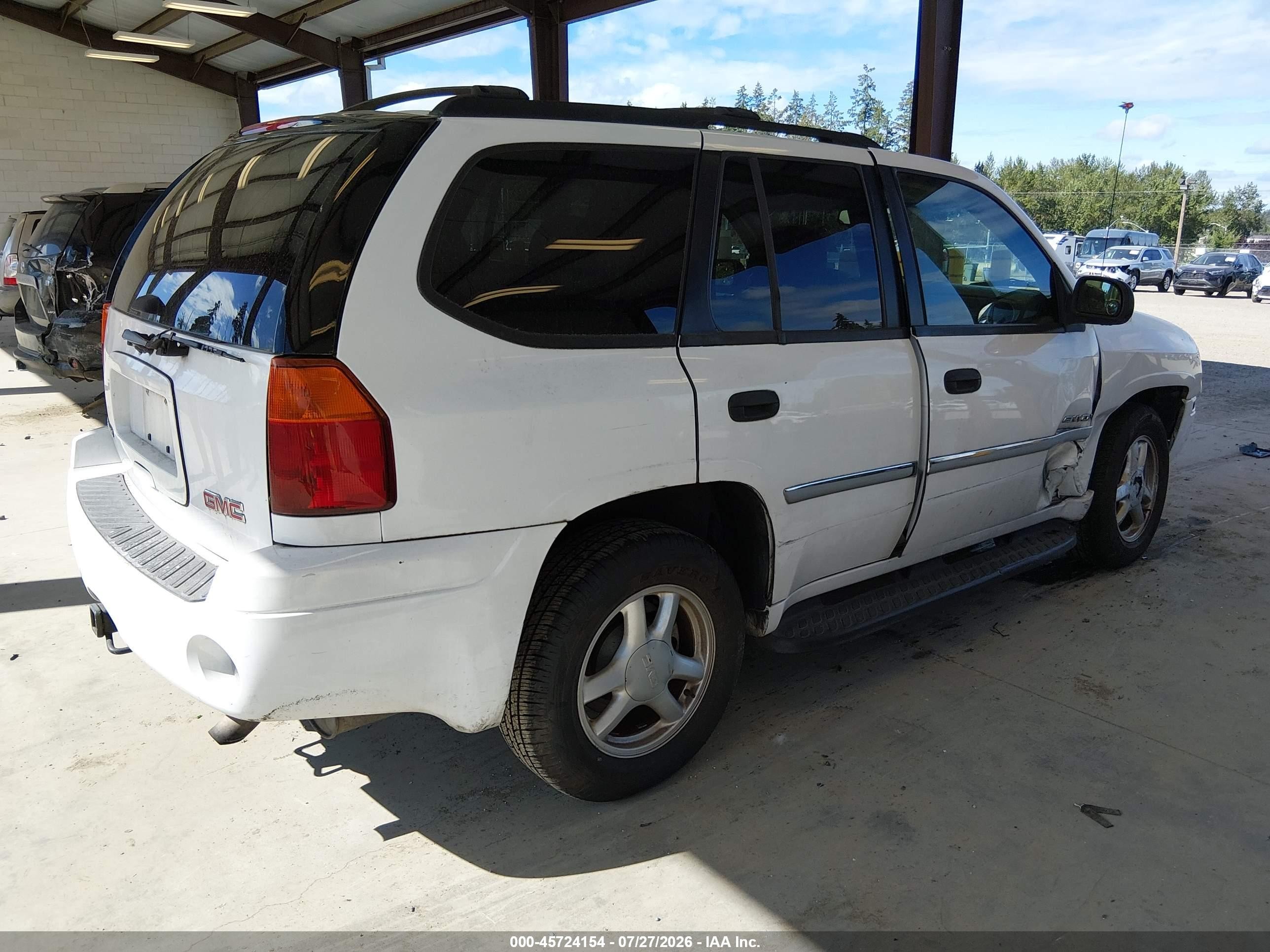 2006 Gmc Envoy Sle Белый vin: 1GKDS13S362292940