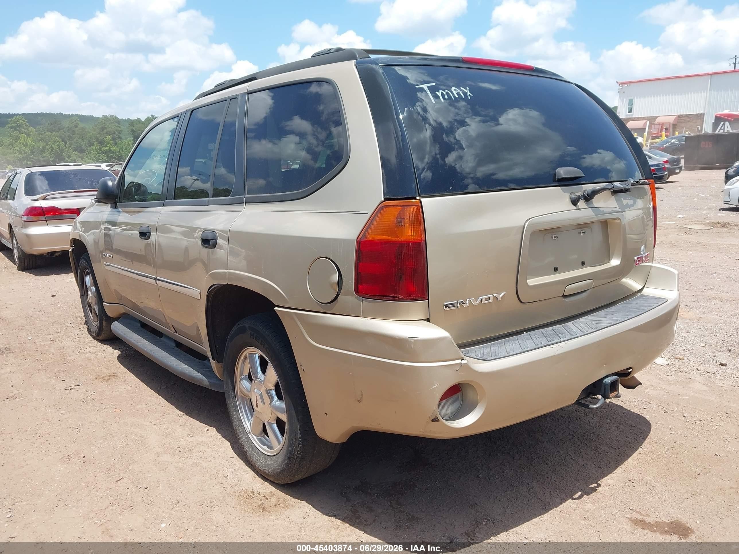 2006 Gmc Envoy Sle Beige vin: 1GKDS13S462333348