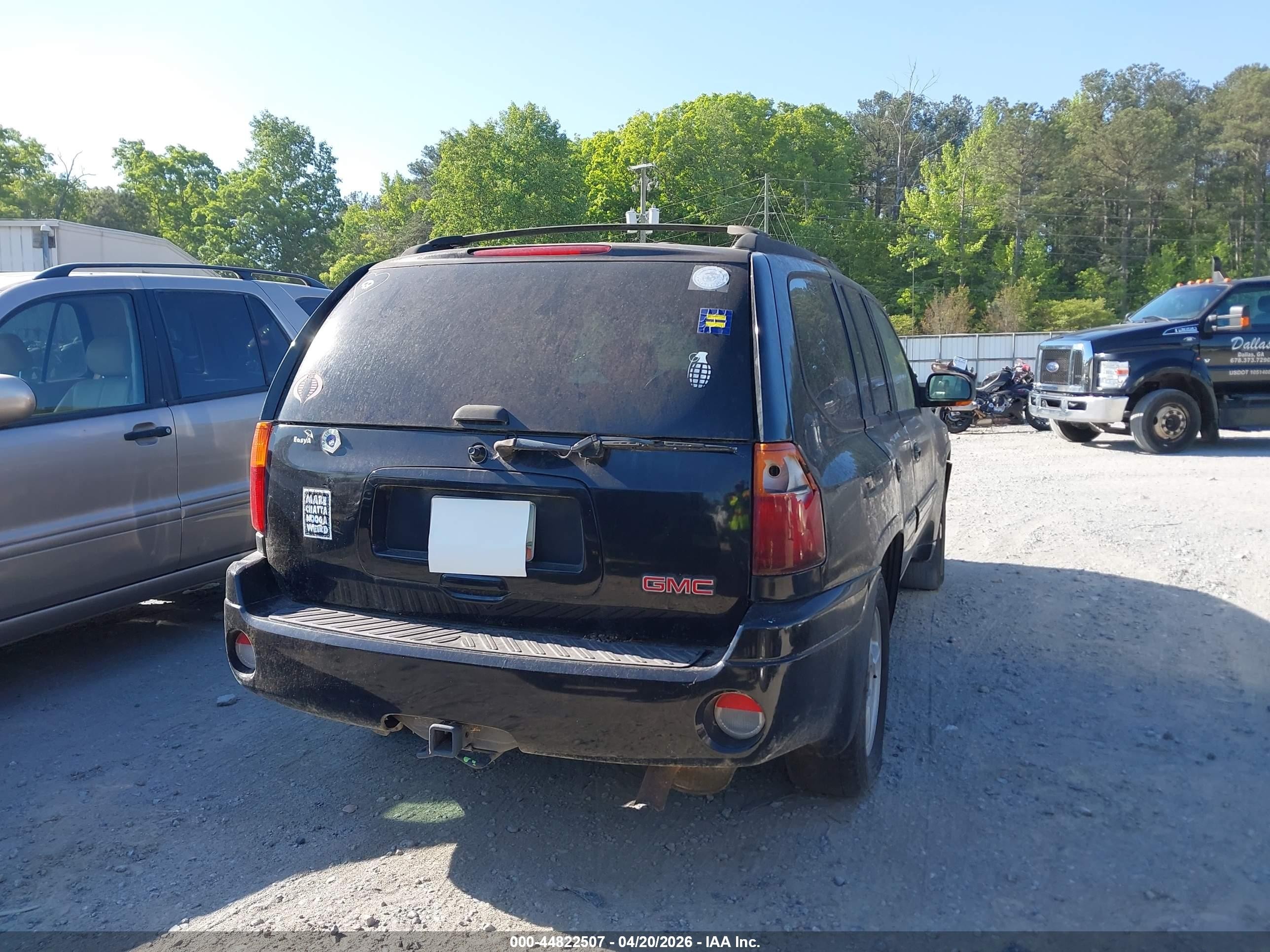 2003 Gmc Envoy Slt Black vin: 1GKDS13S732134466