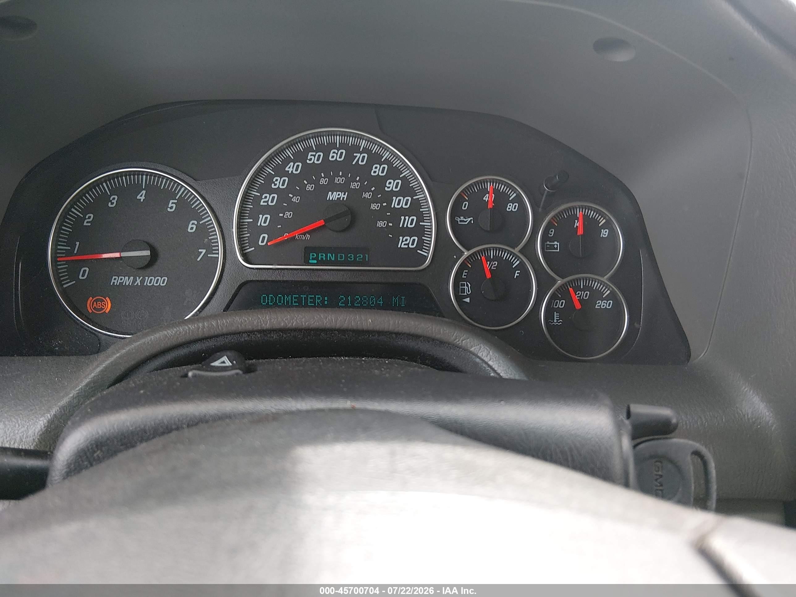 2004 Gmc Envoy Slt White vin: 1GKDS13S742167775