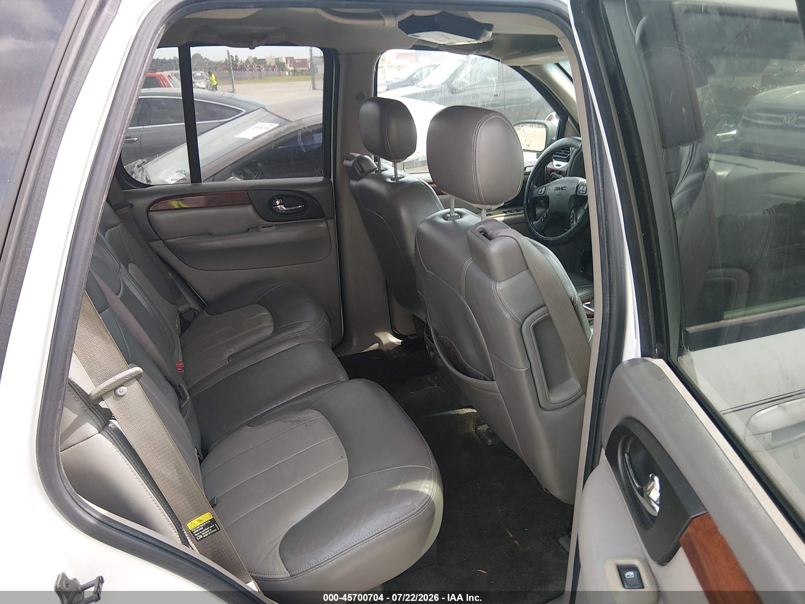 2004 Gmc Envoy Slt White vin: 1GKDS13S742167775