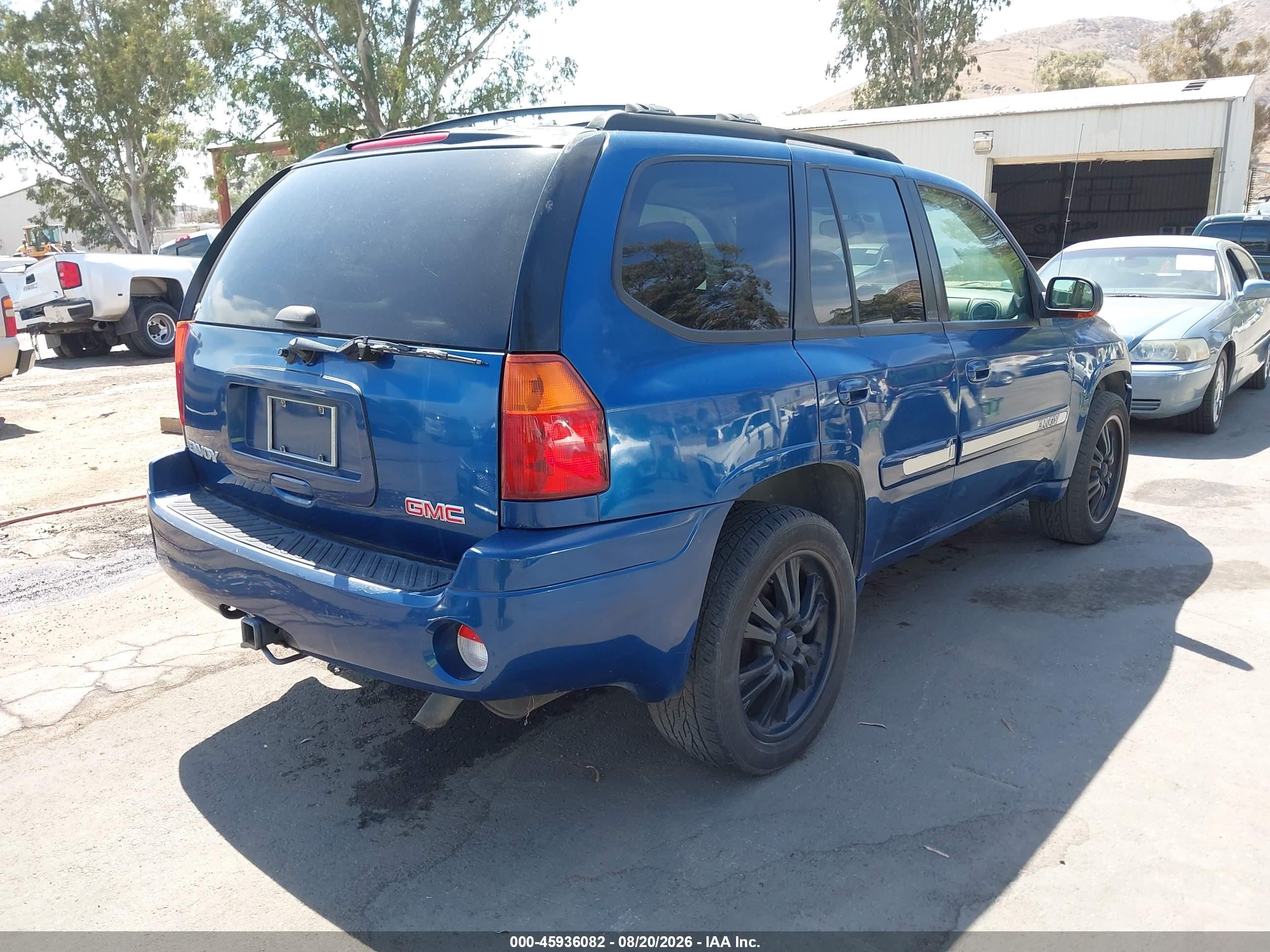 2005 Gmc Envoy Slt Blue vin: 1GKDS13S752272060