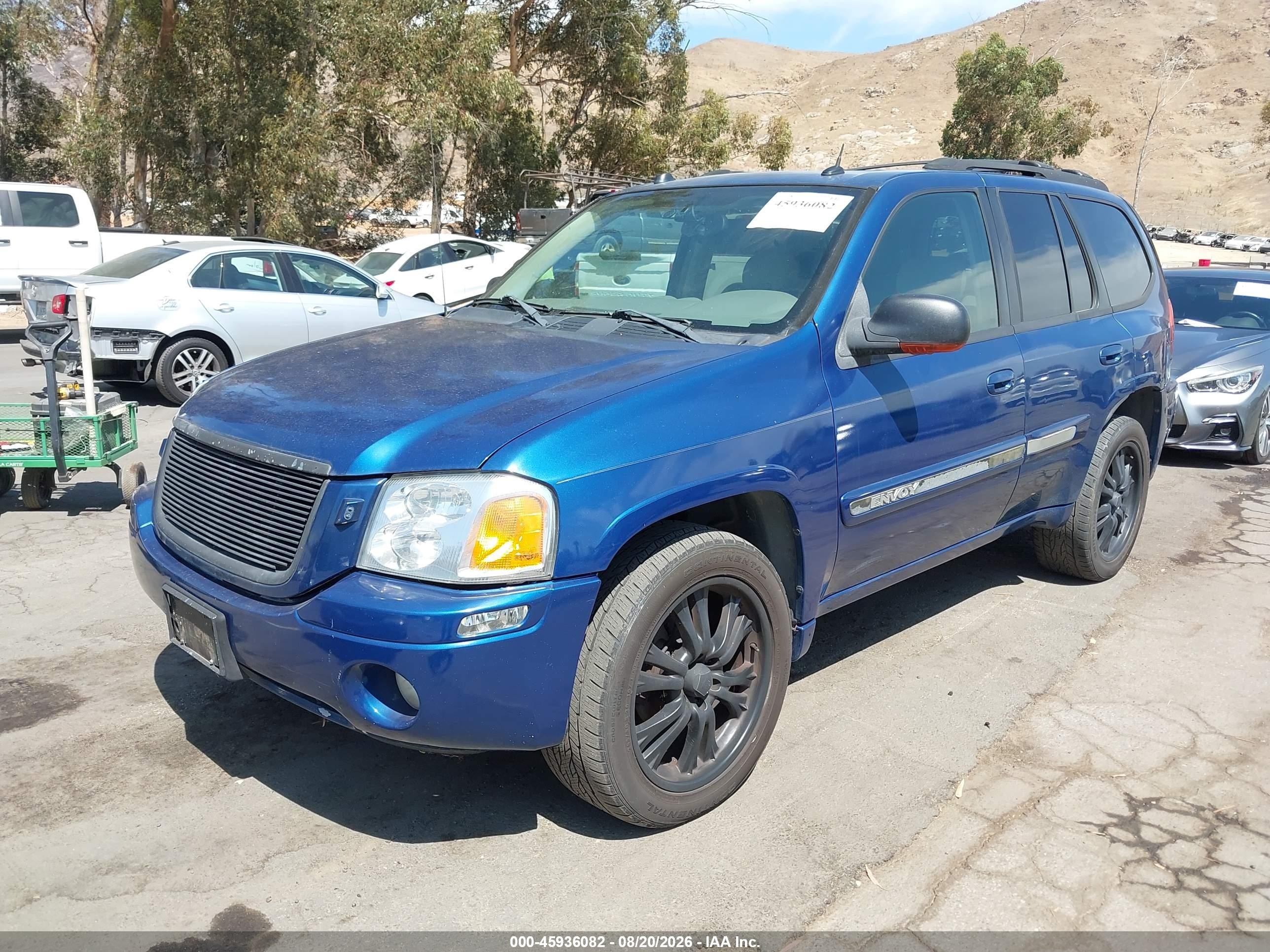 2005 Gmc Envoy Slt Blue vin: 1GKDS13S752272060