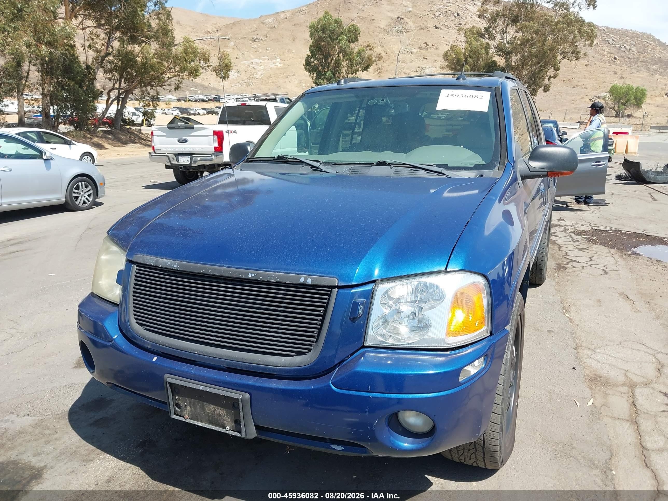 2005 Gmc Envoy Slt Blue vin: 1GKDS13S752272060
