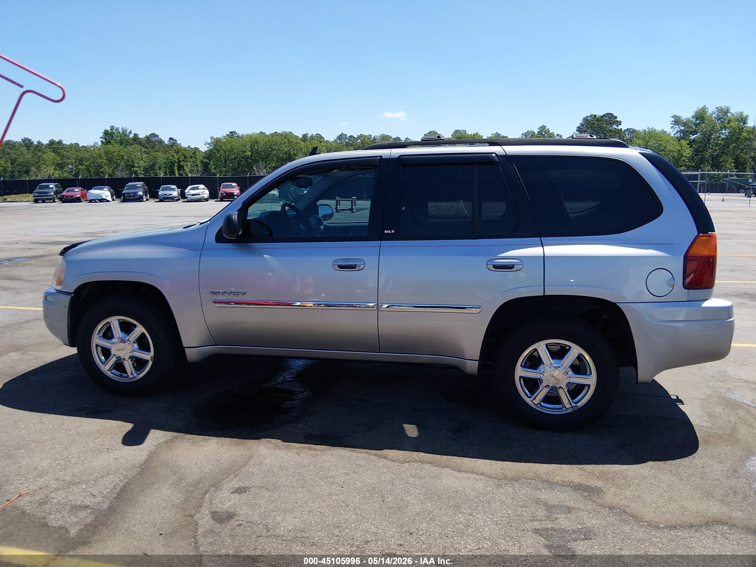 2006 Gmc Envoy Slt Gray vin: 1GKDS13S762326202