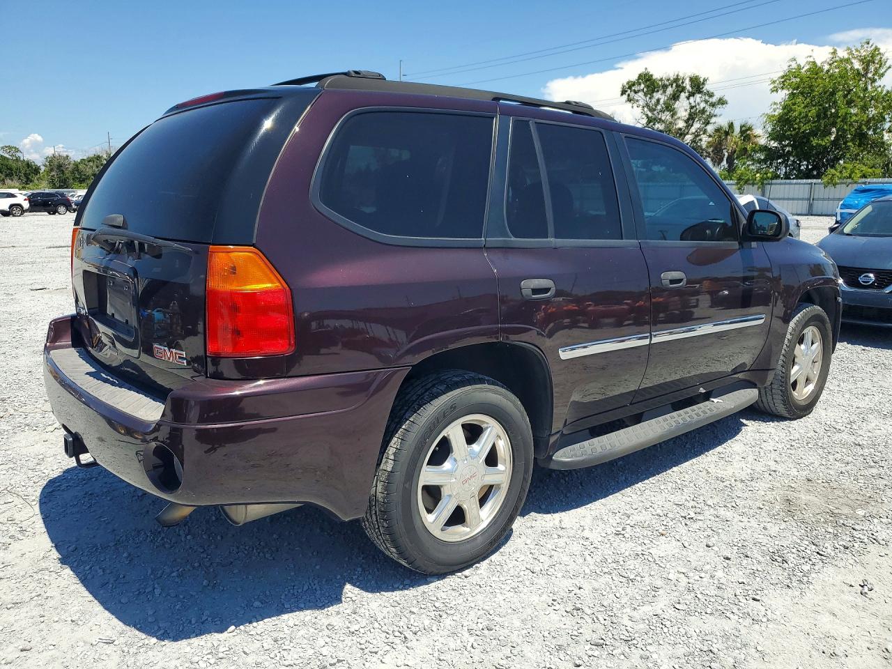 2008 Gmc Envoy Maroon vin: 1GKDS13S782208024