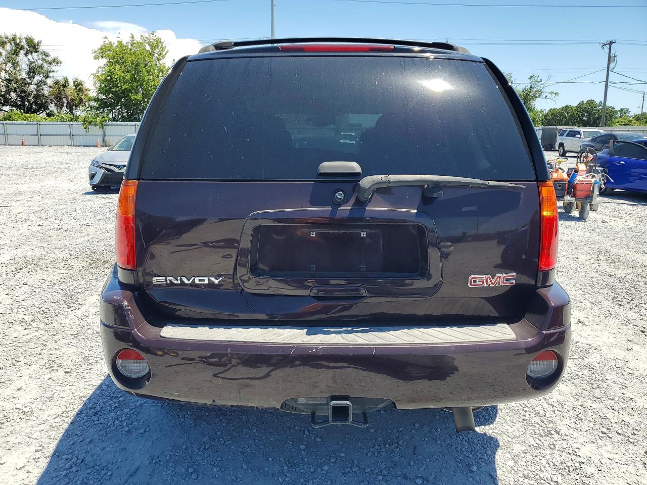 2008 Gmc Envoy Maroon vin: 1GKDS13S782208024