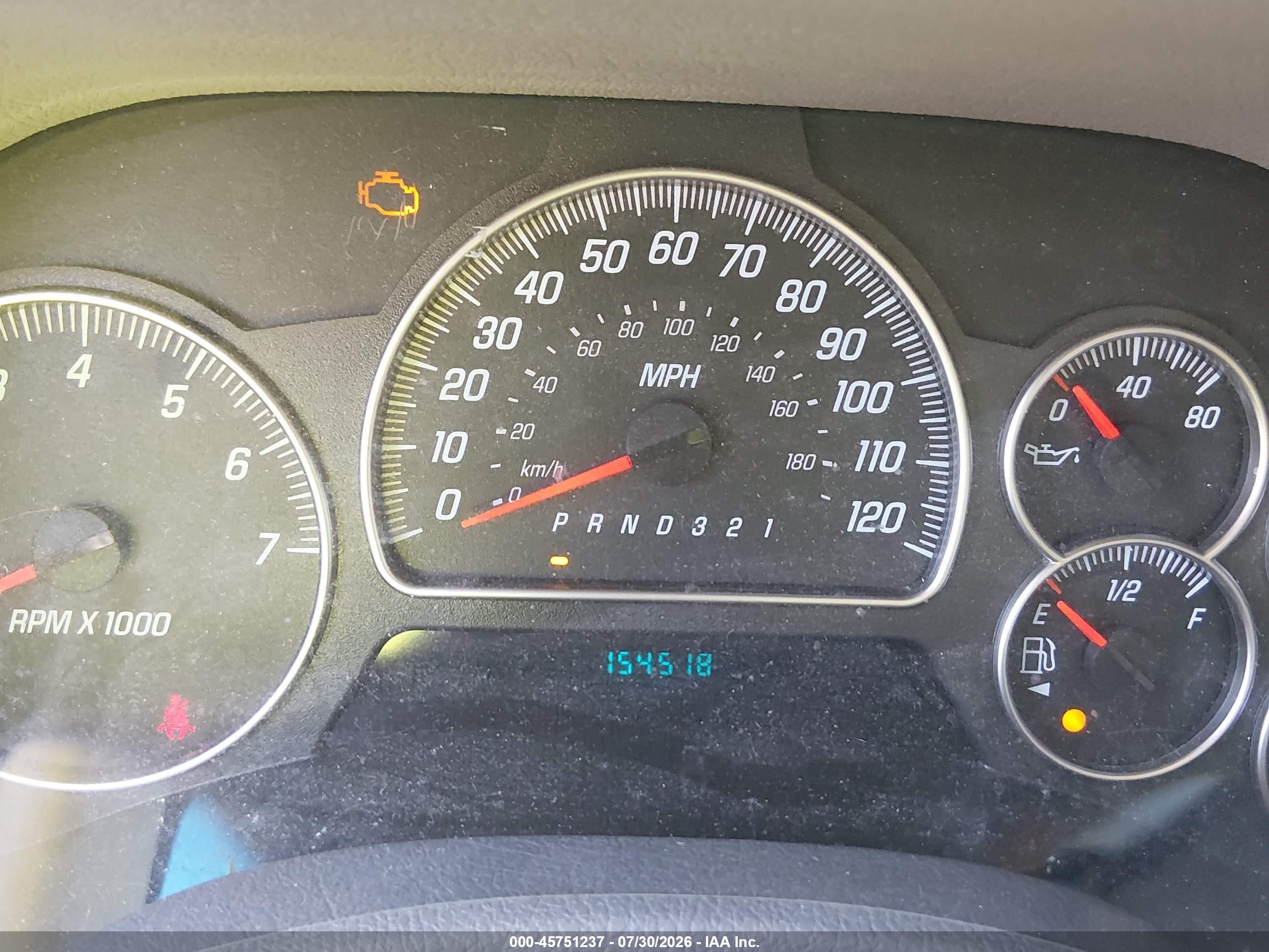 2007 Gmc Envoy Sle Commercial White vin: 1GKDS13S972189622