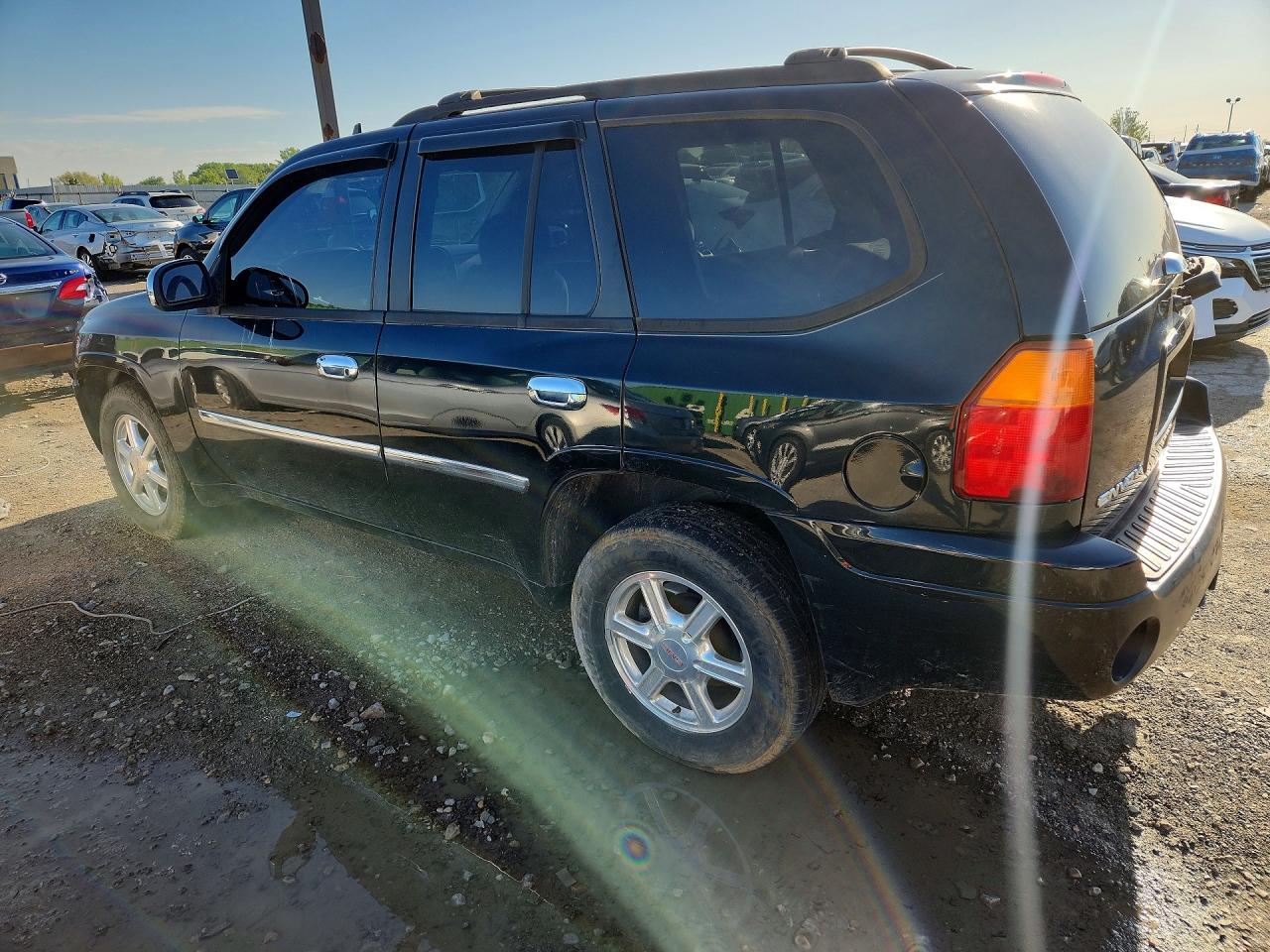 2009 Gmc Envoy Sle Black vin: 1GKDS33S092114225