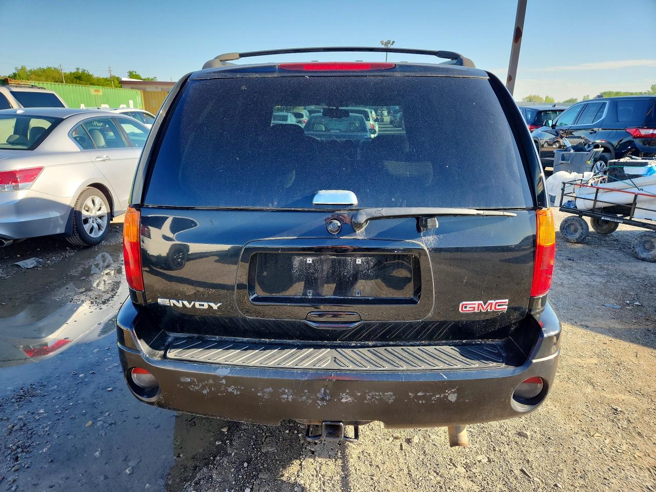 2009 Gmc Envoy Sle Black vin: 1GKDS33S092114225