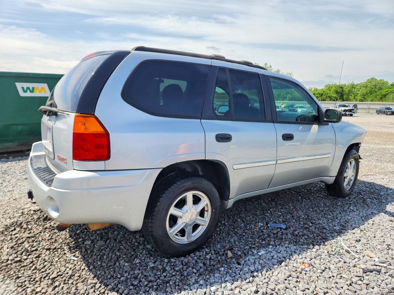 2009 Gmc Envoy Sle Silver vin: 1GKDS33S492104345