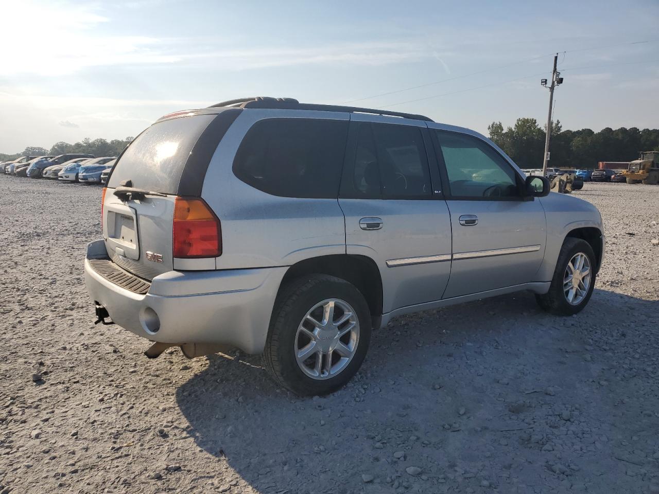2009 Gmc Envoy Slt Серебряный vin: 1GKDS43S692131696
