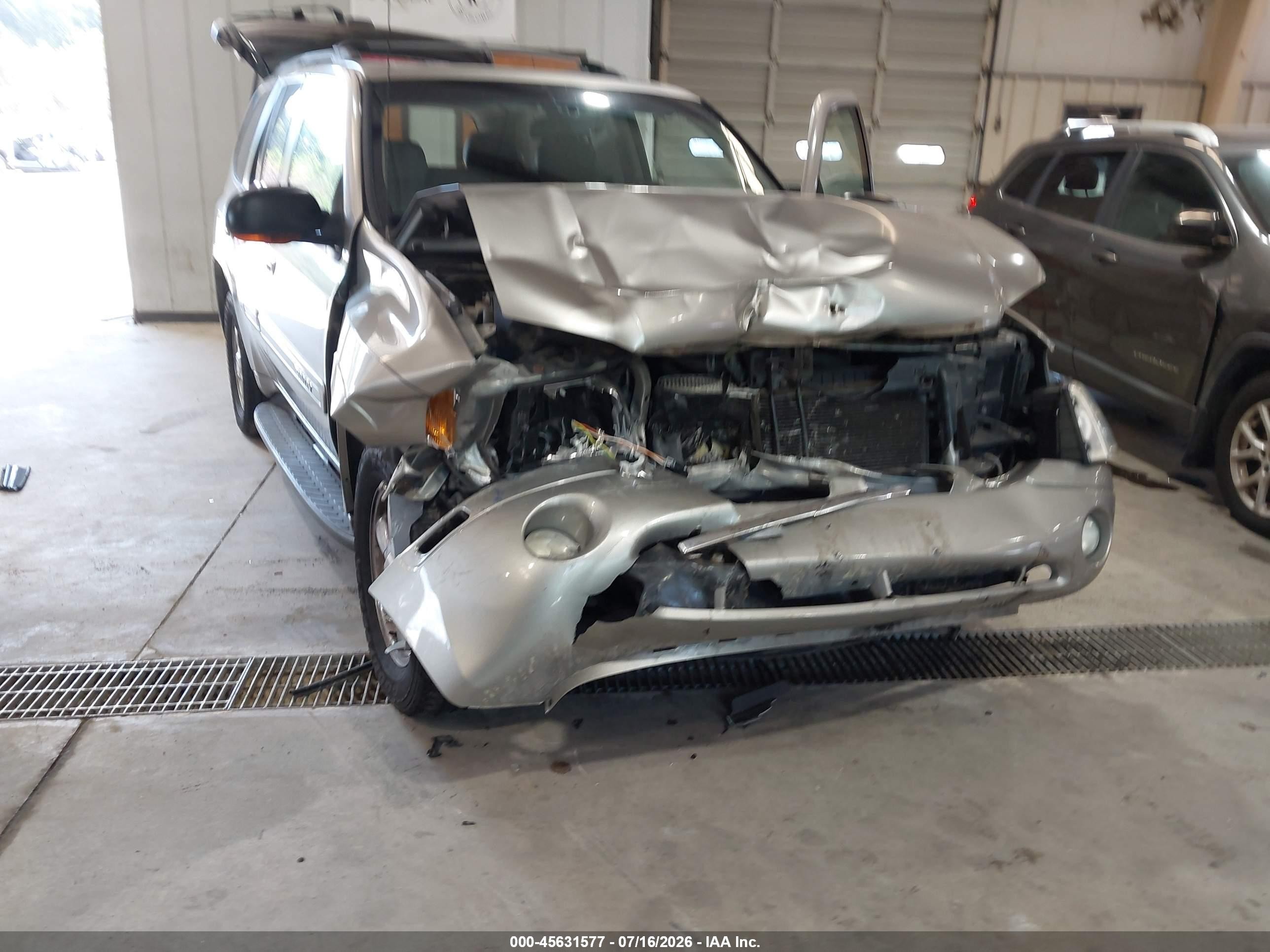 2003 Gmc Envoy Slt Pewter vin: 1GKDT13S032398559