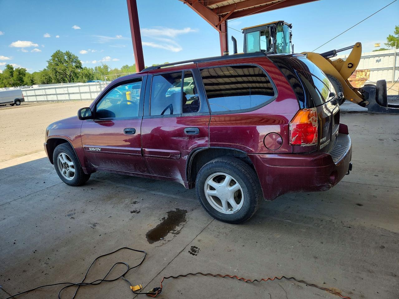 2004 Gmc Envoy Burgundy vin: 1GKDT13S042117619