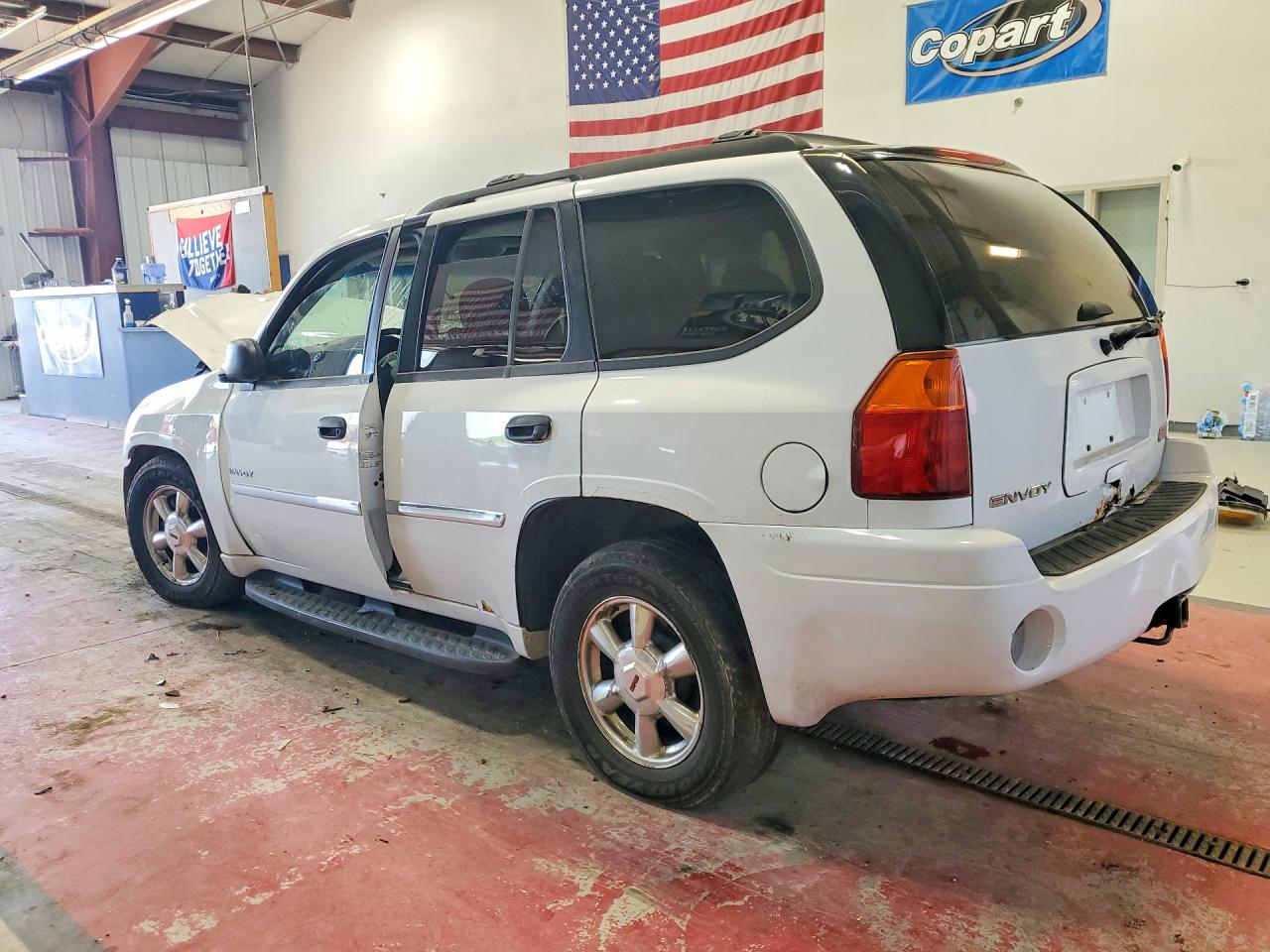 2006 Gmc Envoy White vin: 1GKDT13S062229565