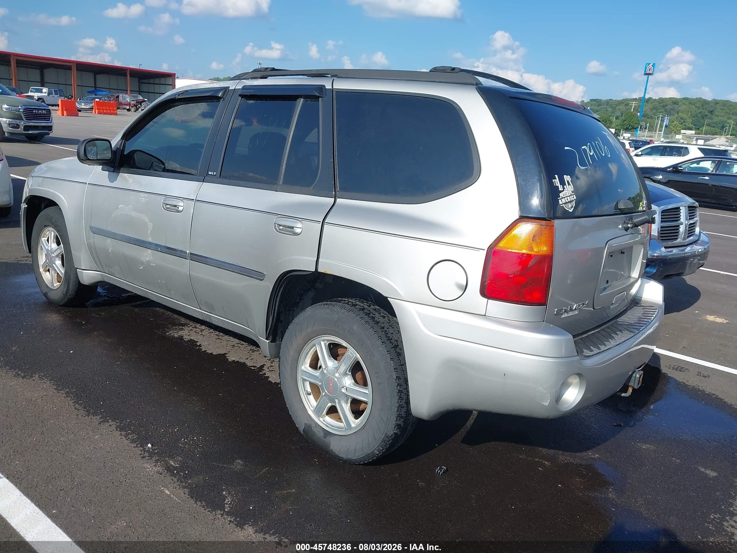 2007 Gmc Envoy Slt Серебряный vin: 1GKDT13S072179106
