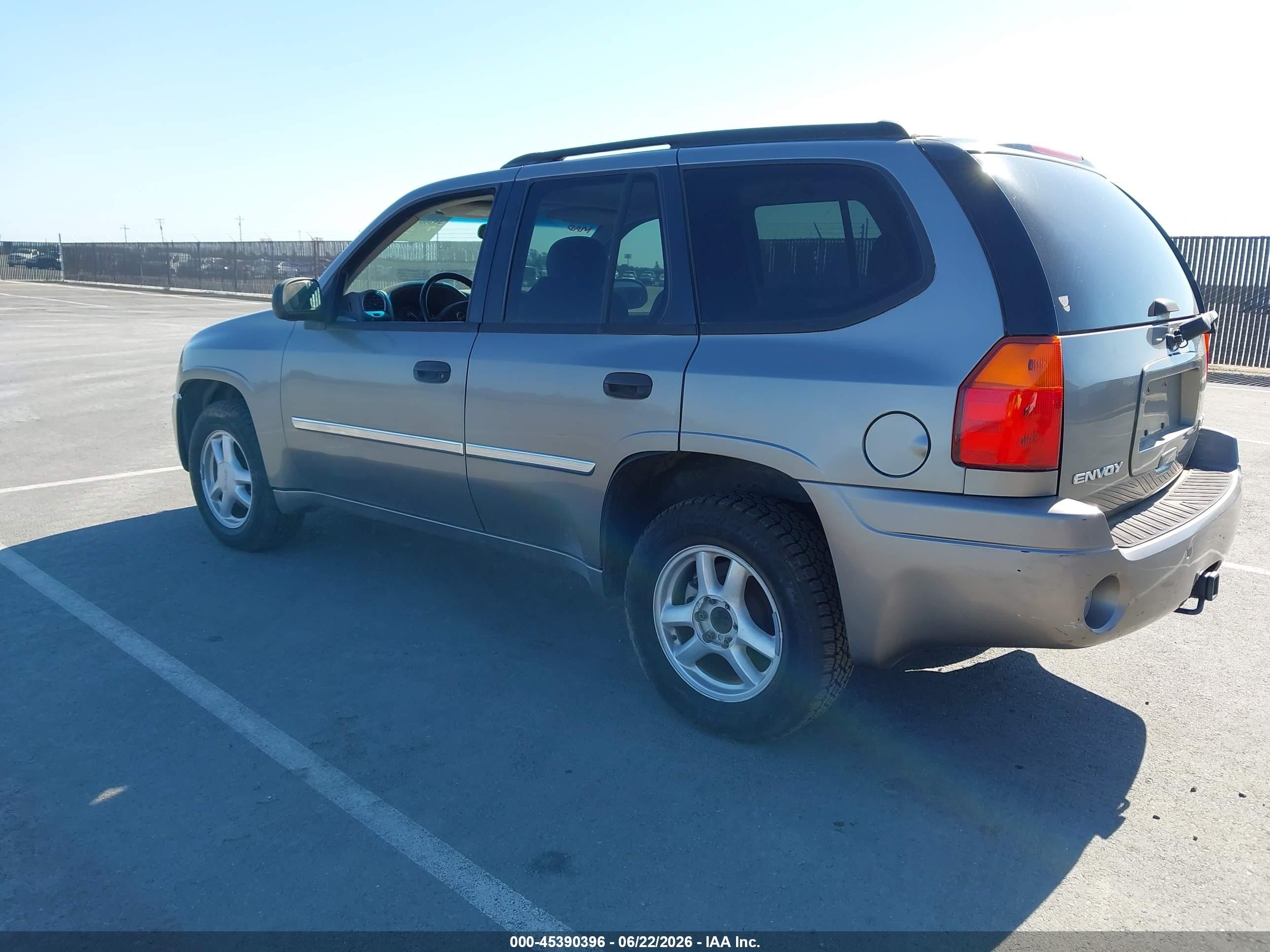 2007 Gmc Envoy Sle Gray vin: 1GKDT13S072204182