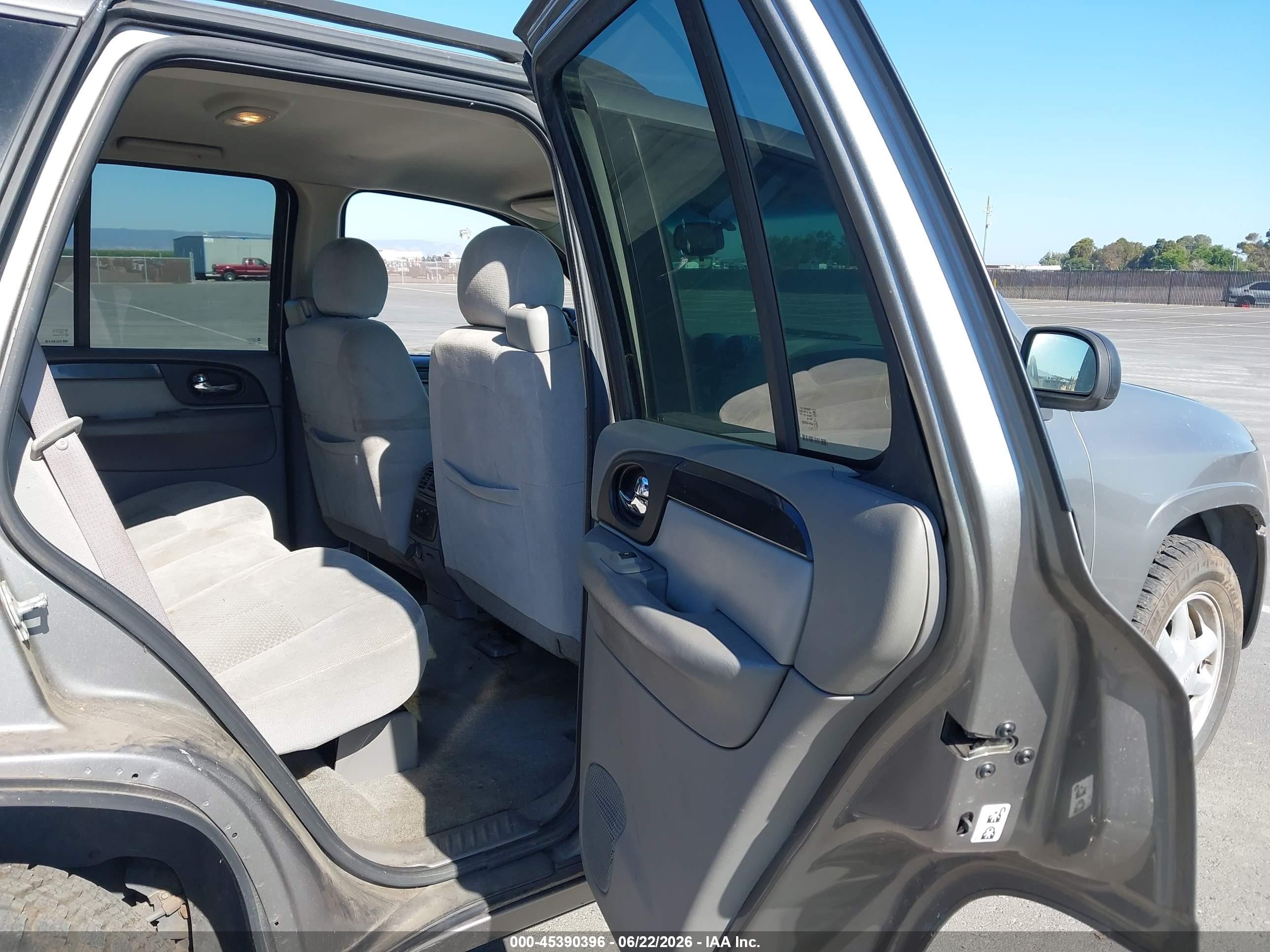 2007 Gmc Envoy Sle Gray vin: 1GKDT13S072204182