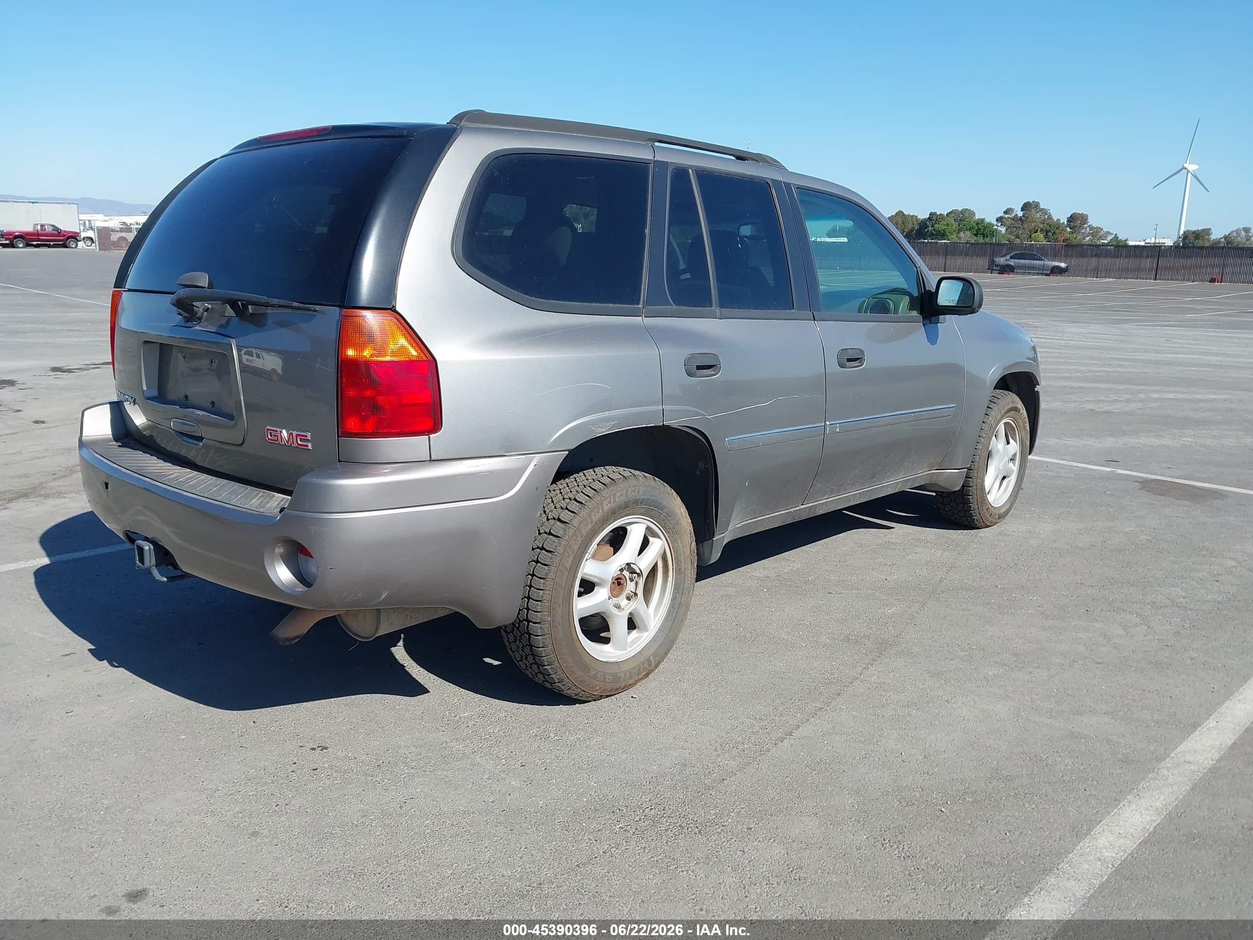2007 Gmc Envoy Sle Gray vin: 1GKDT13S072204182