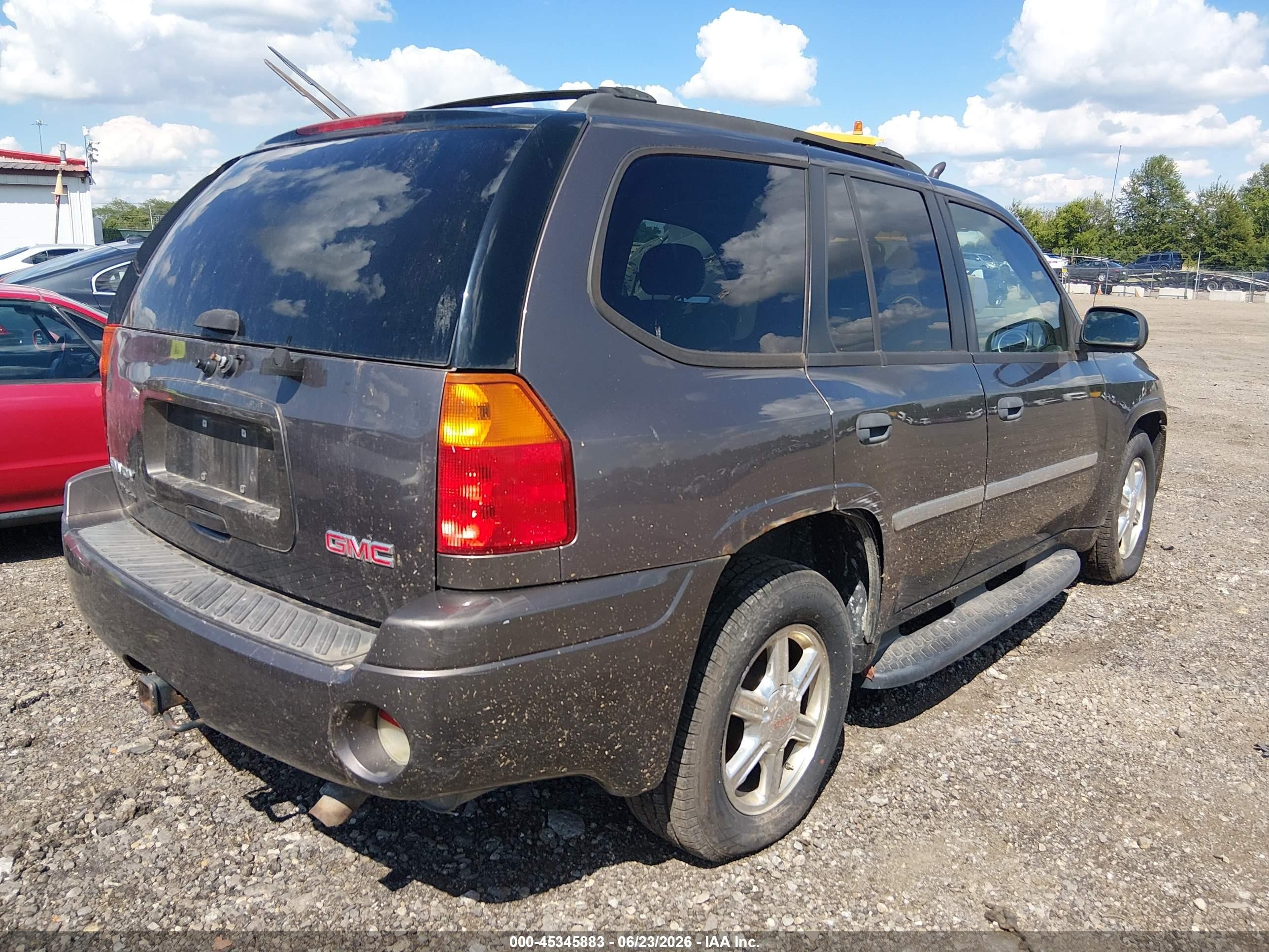 2008 Gmc Envoy Sle Brown vin: 1GKDT13S082229908