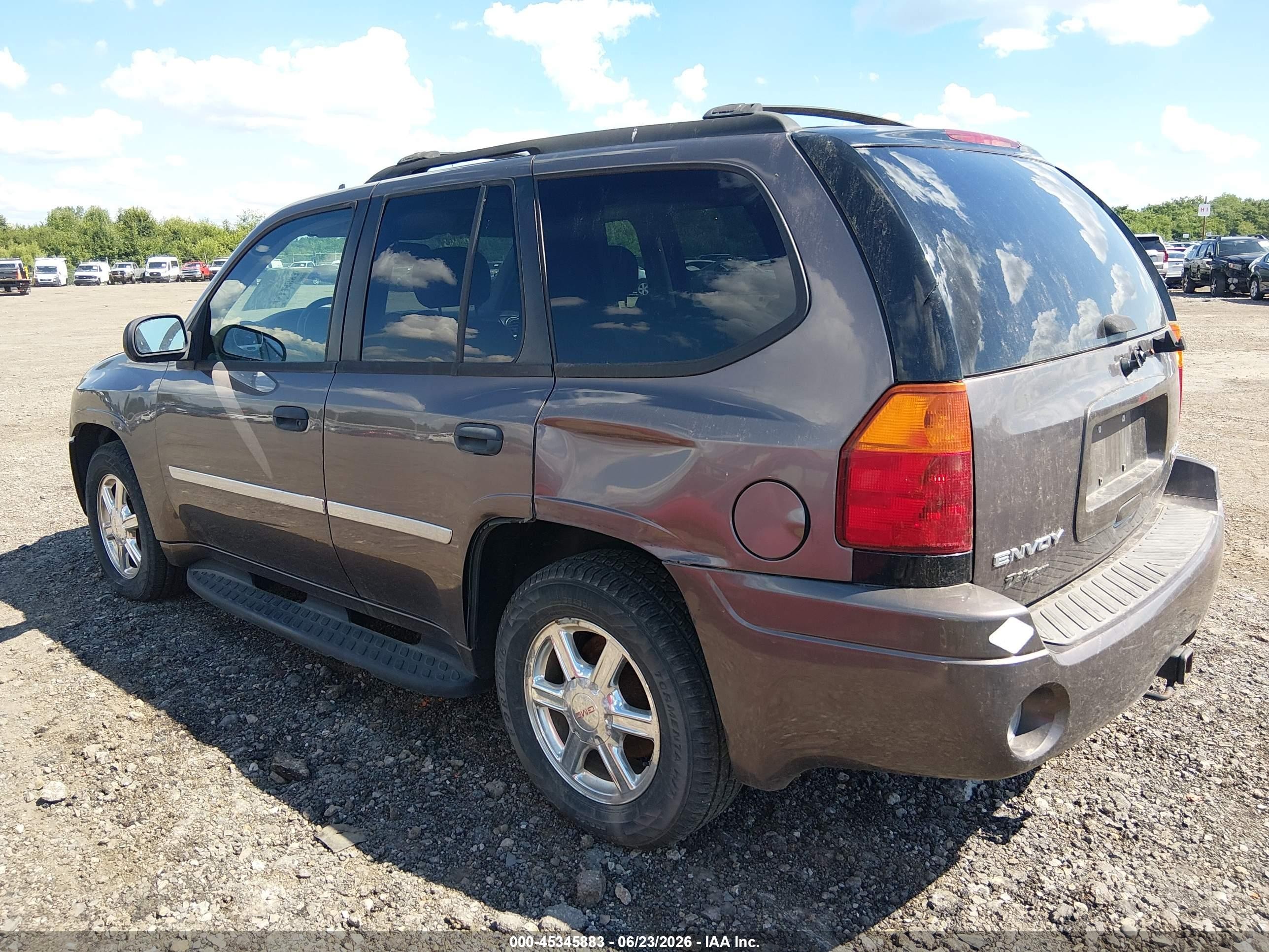 2008 Gmc Envoy Sle Brown vin: 1GKDT13S082229908