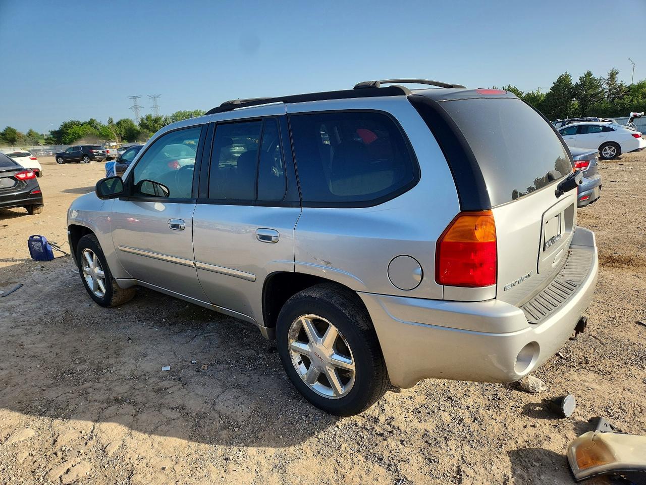 2008 Gmc Envoy Серебряный vin: 1GKDT13S082232985