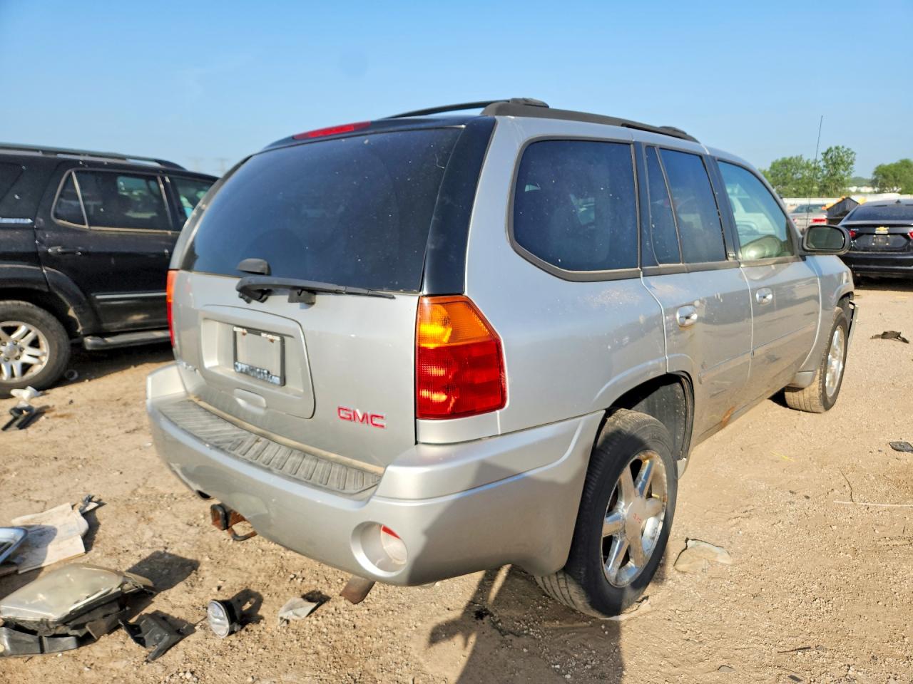 2008 Gmc Envoy Серебряный vin: 1GKDT13S082232985